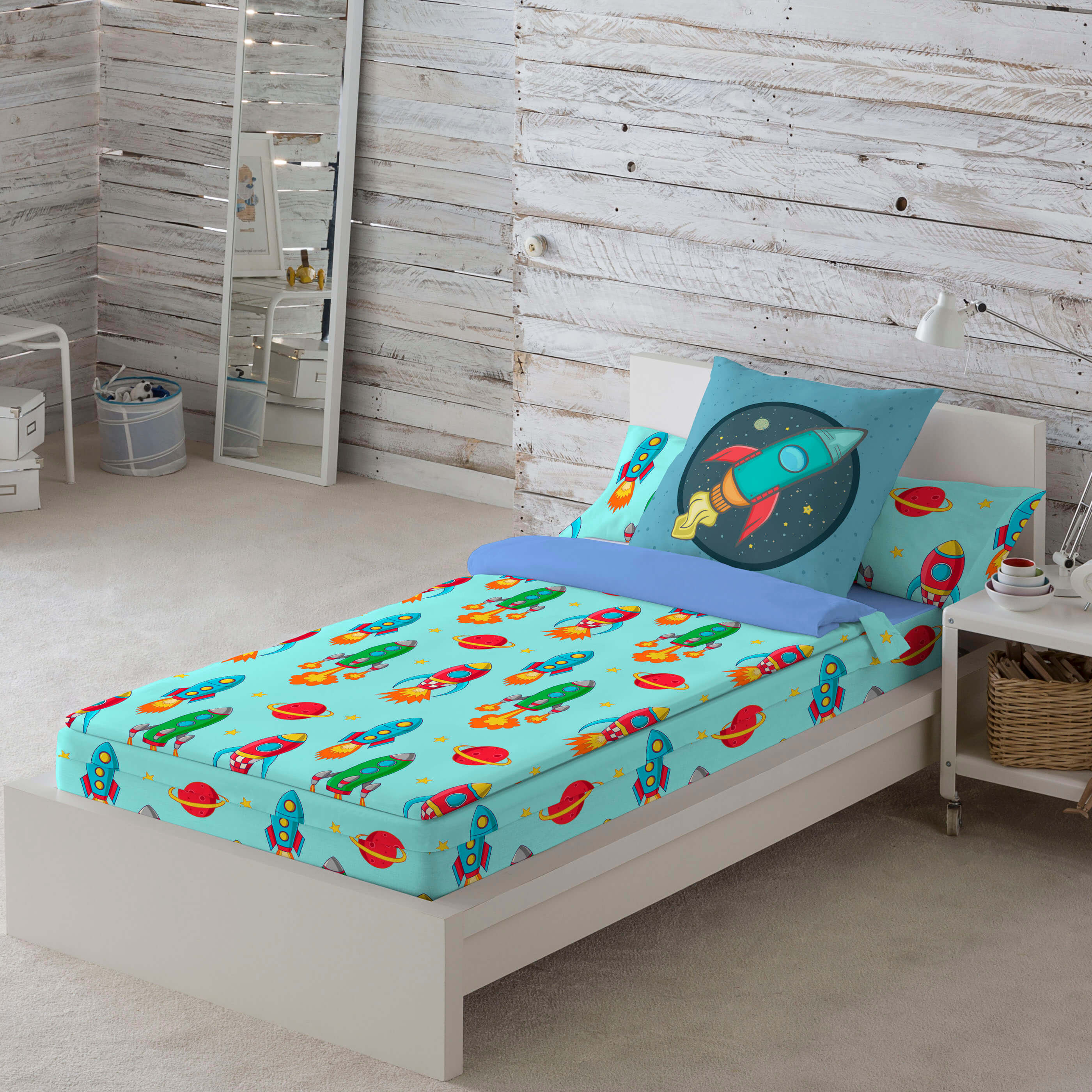 SACO NÓRDICO INFANTIL GALA B 100% ALGODÓN