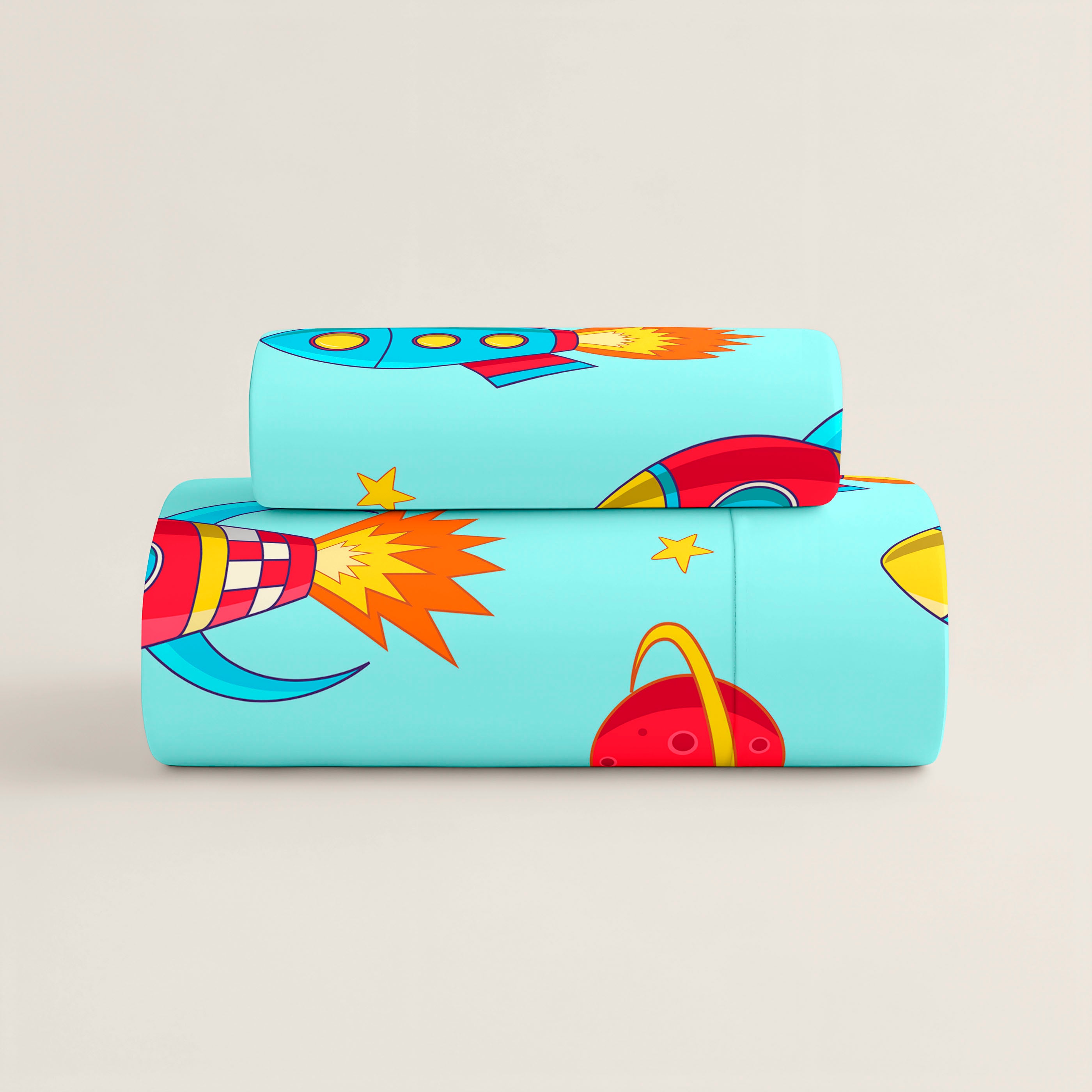 JUEGO SÁBANAS ESTAMPADAS INFANTIL GALA B 100% ALGODÓN