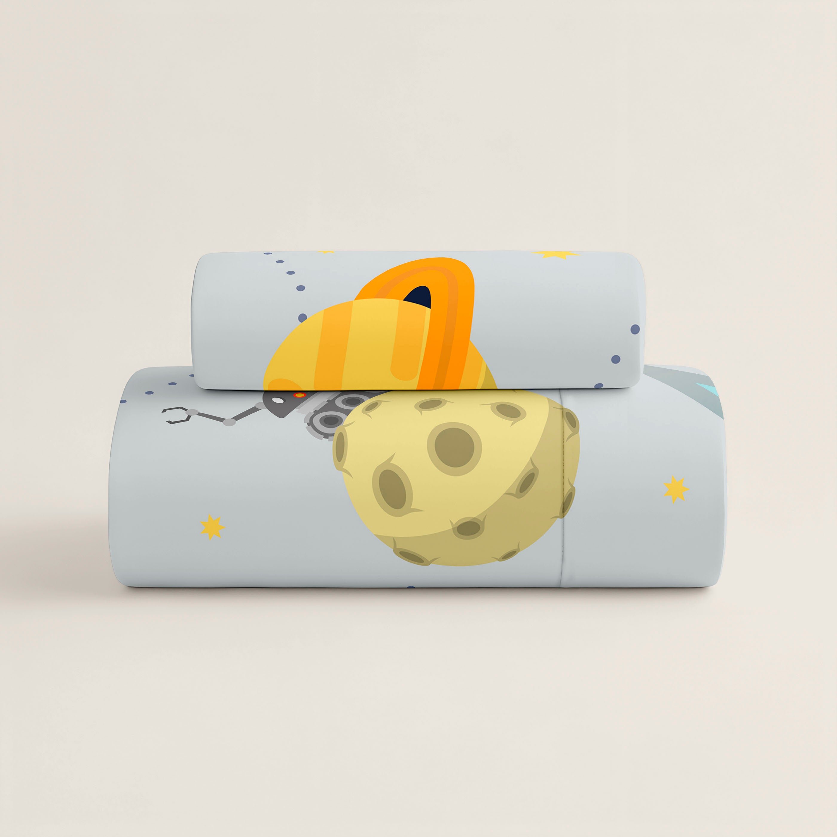 FUNDA NÓRDICA REVERSIBLE ESTAMPADA INFANTIL BERTO 100% ALGODÓN