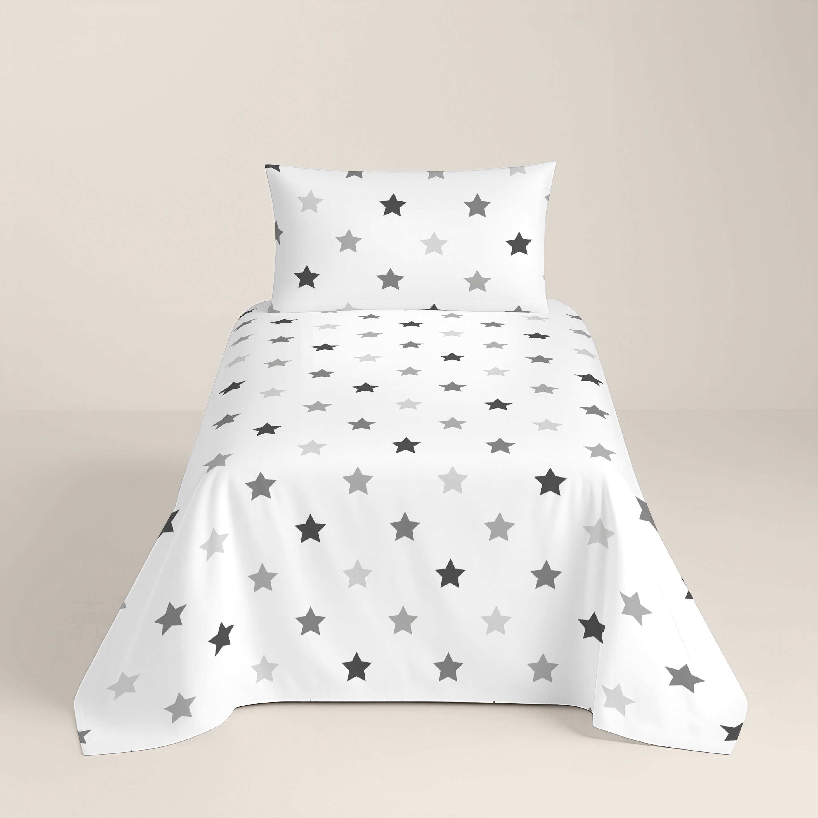 JUEGO SÁBANAS ESTAMPADAS INFANTIL INDIGO B 100% ALGODÓN