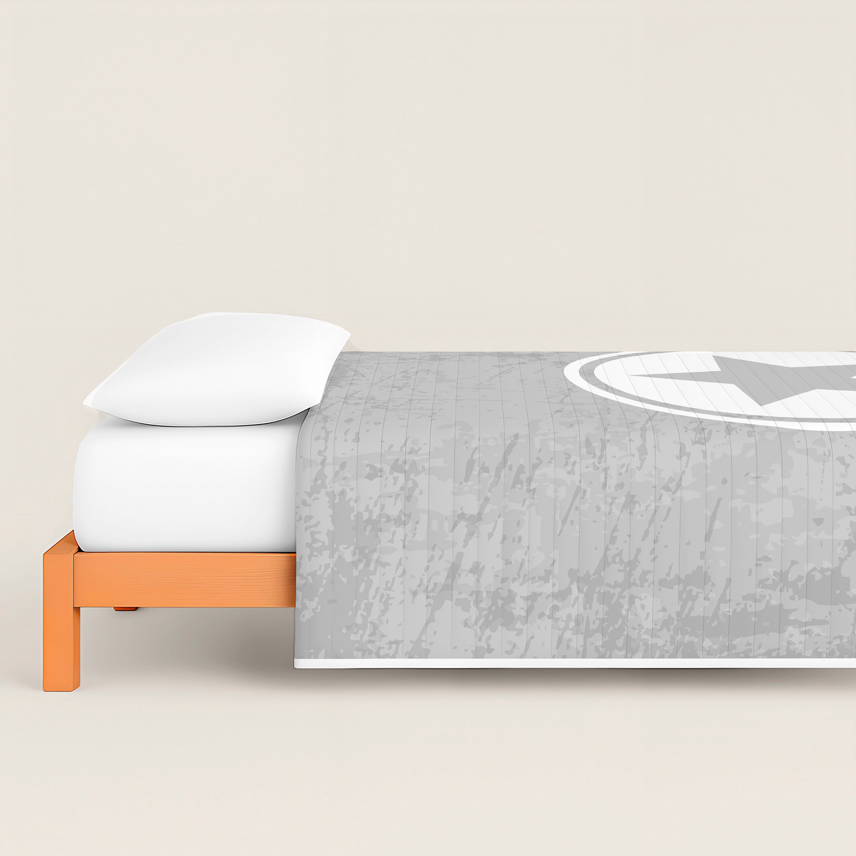 COLCHA BOUTI REVERSIBLE ESTAMPADA INFANTIL IVETT 100% ALGODÓN