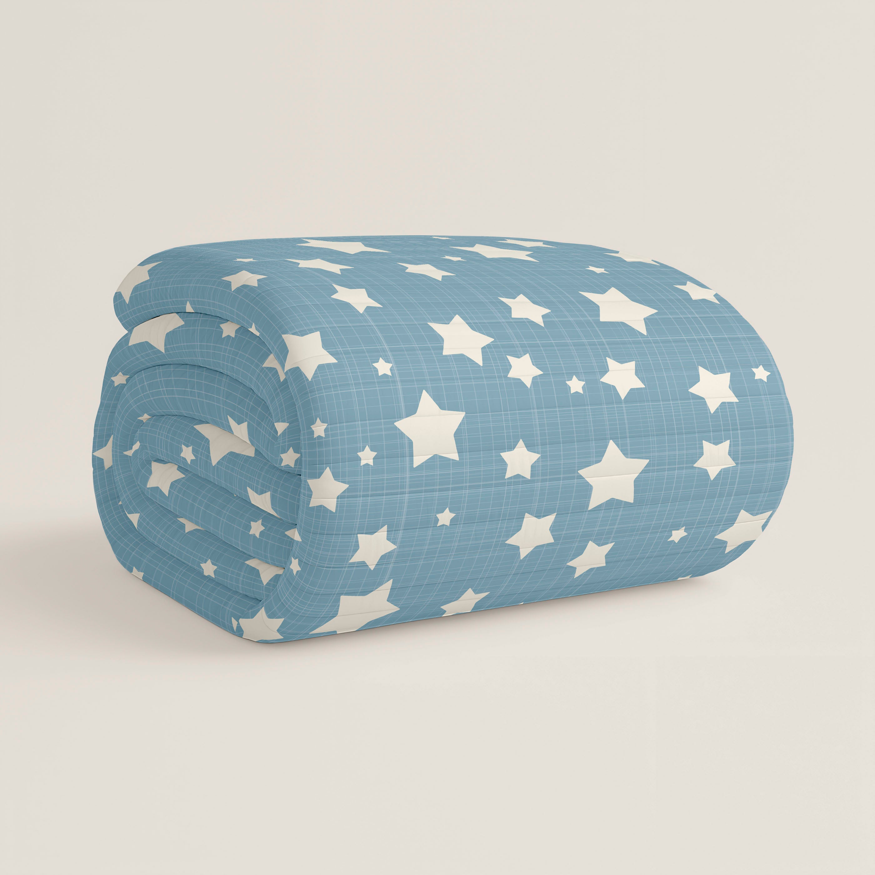 COLCHA BOUTI REVERSIBLE ESTAMPADA INFANTIL IVETT 100% ALGODÓN