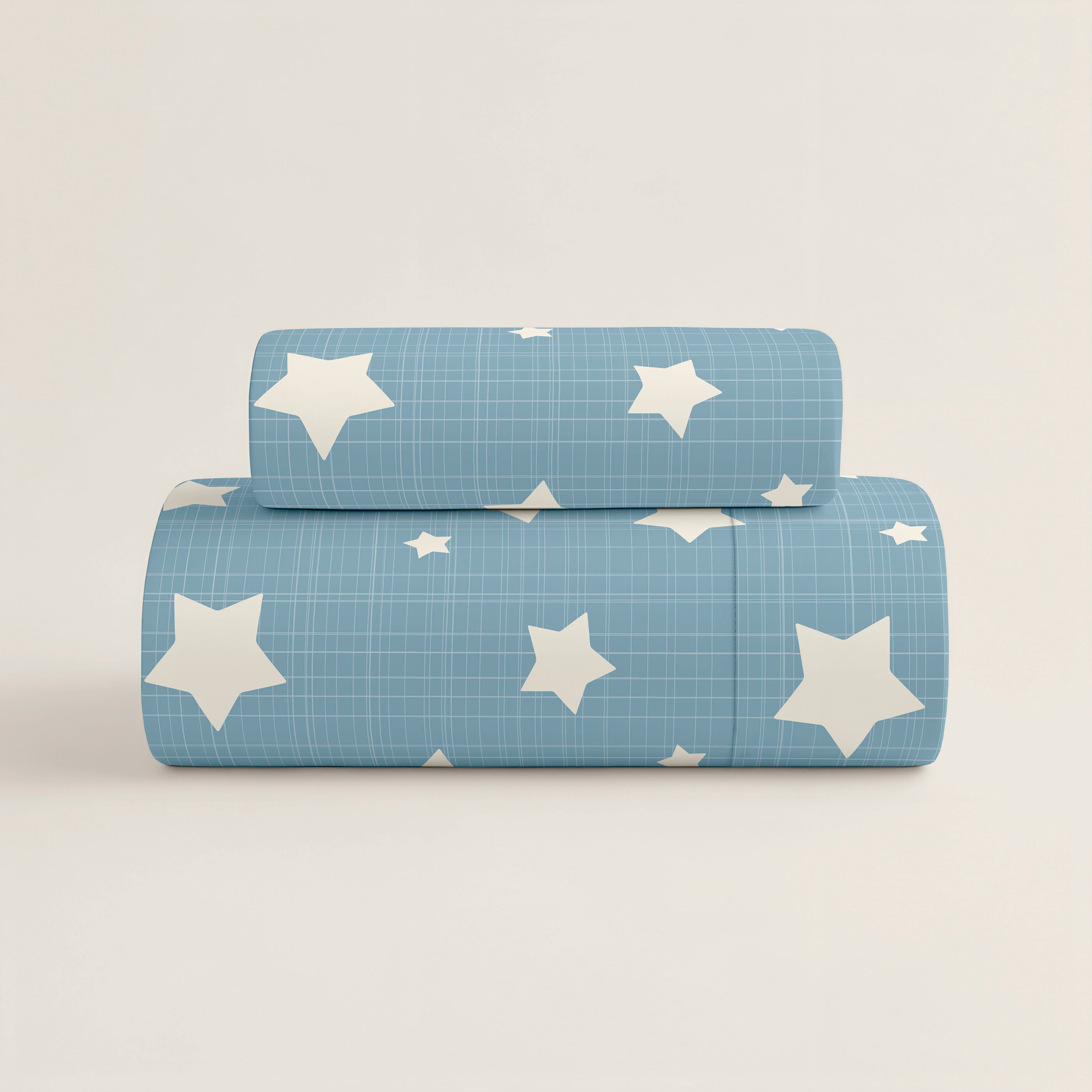 FUNDA NÓRDICA REVERSIBLE ESTAMPADA INFANTIL IVETT 100% ALGODÓN