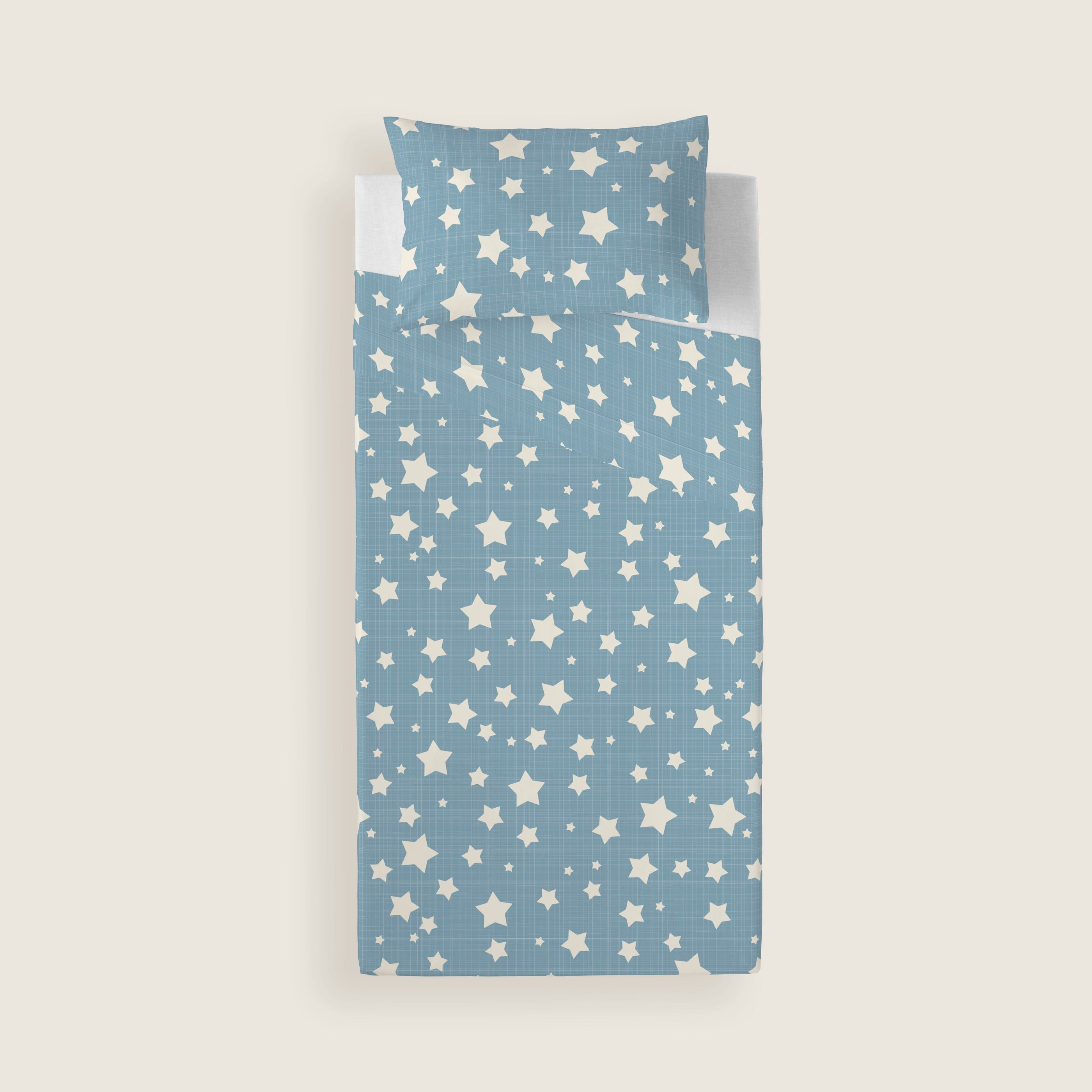 JUEGO SÁBANAS ESTAMPADAS INFANTIL IVETT B 100% ALGODÓN