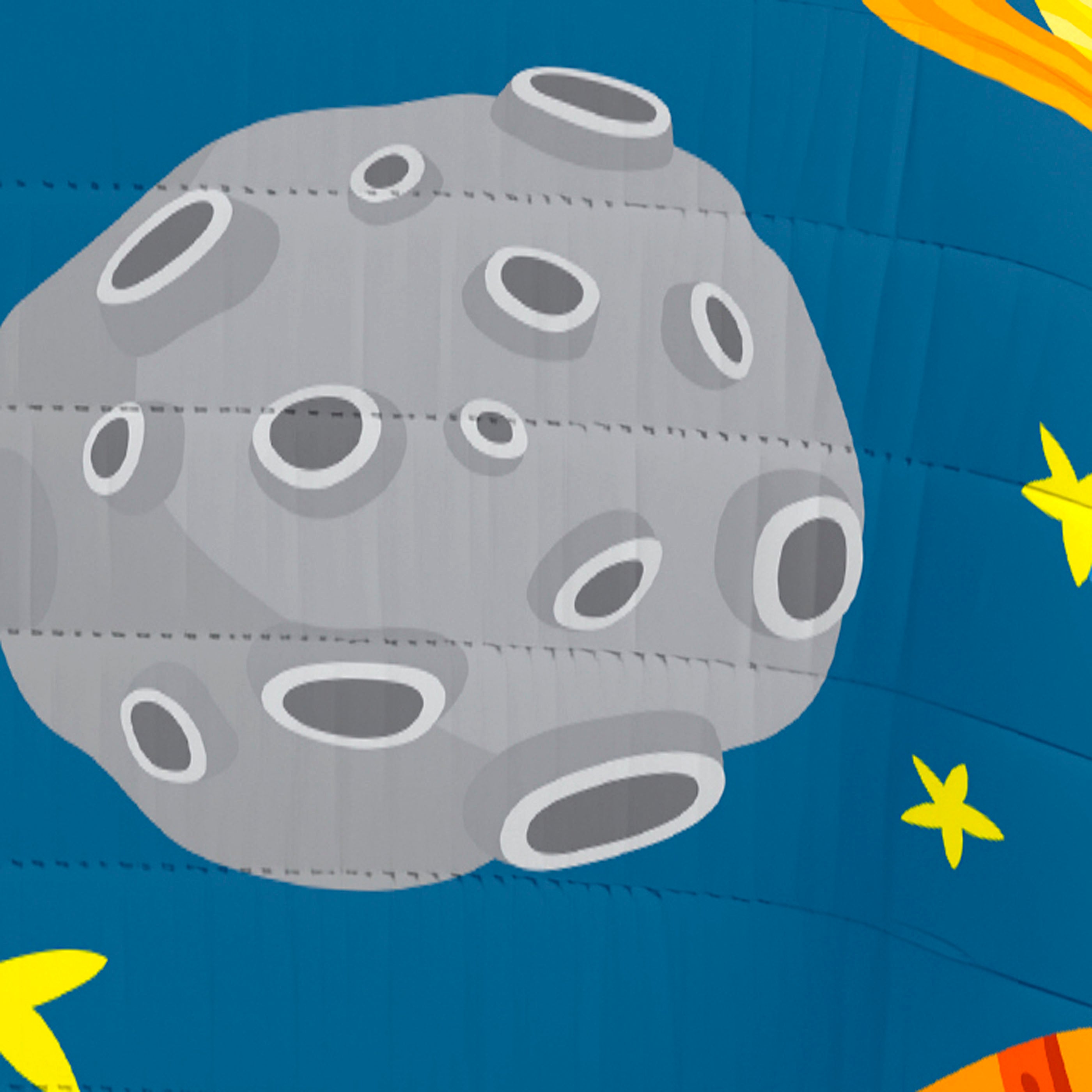 COLCHA BOUTI REVERSIBLE ESTAMPADA INFANTIL LLUC 100% ALGODÓN