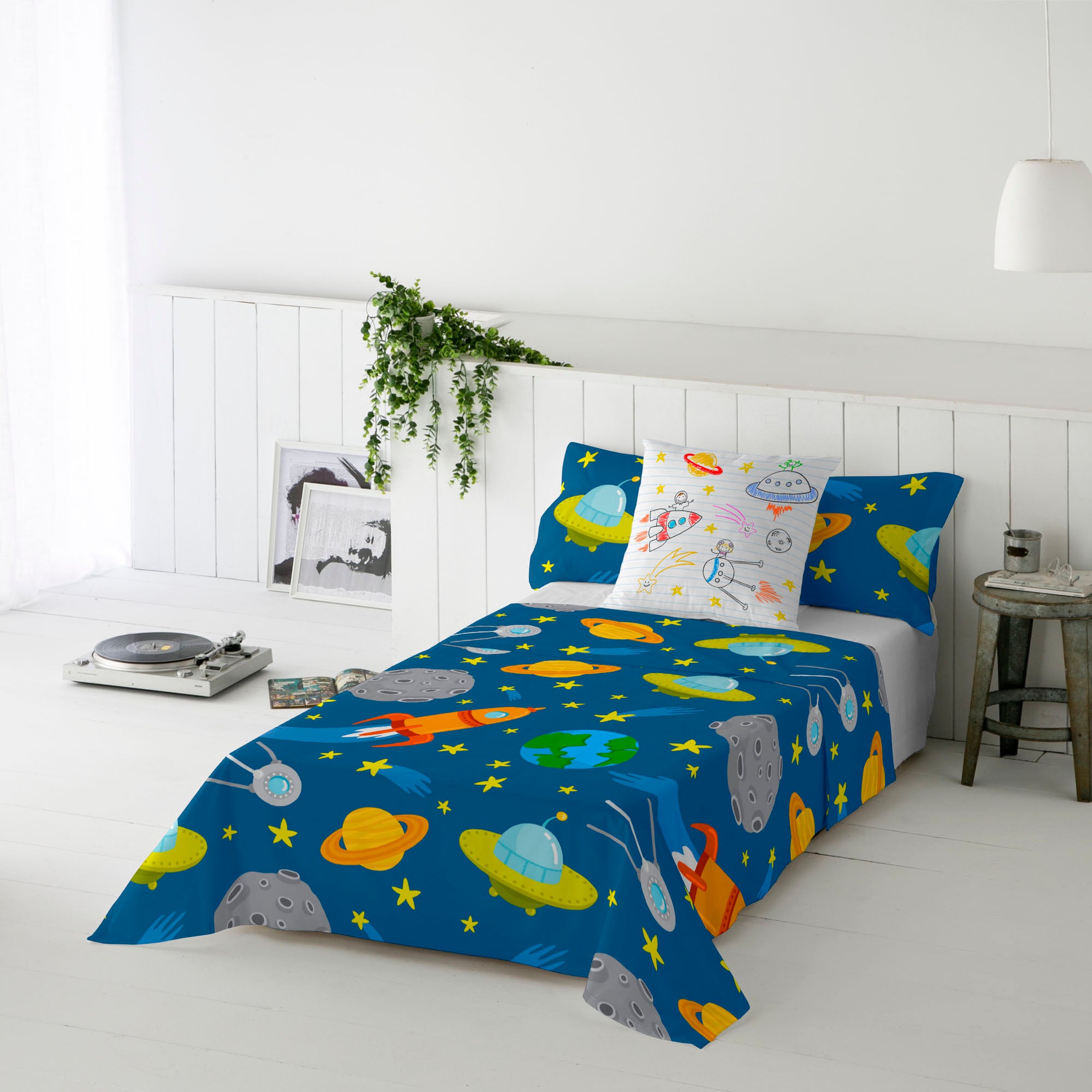 JUEGO SÁBANAS ESTAMPADAS INFANTIL LLUC A 100% ALGODÓN