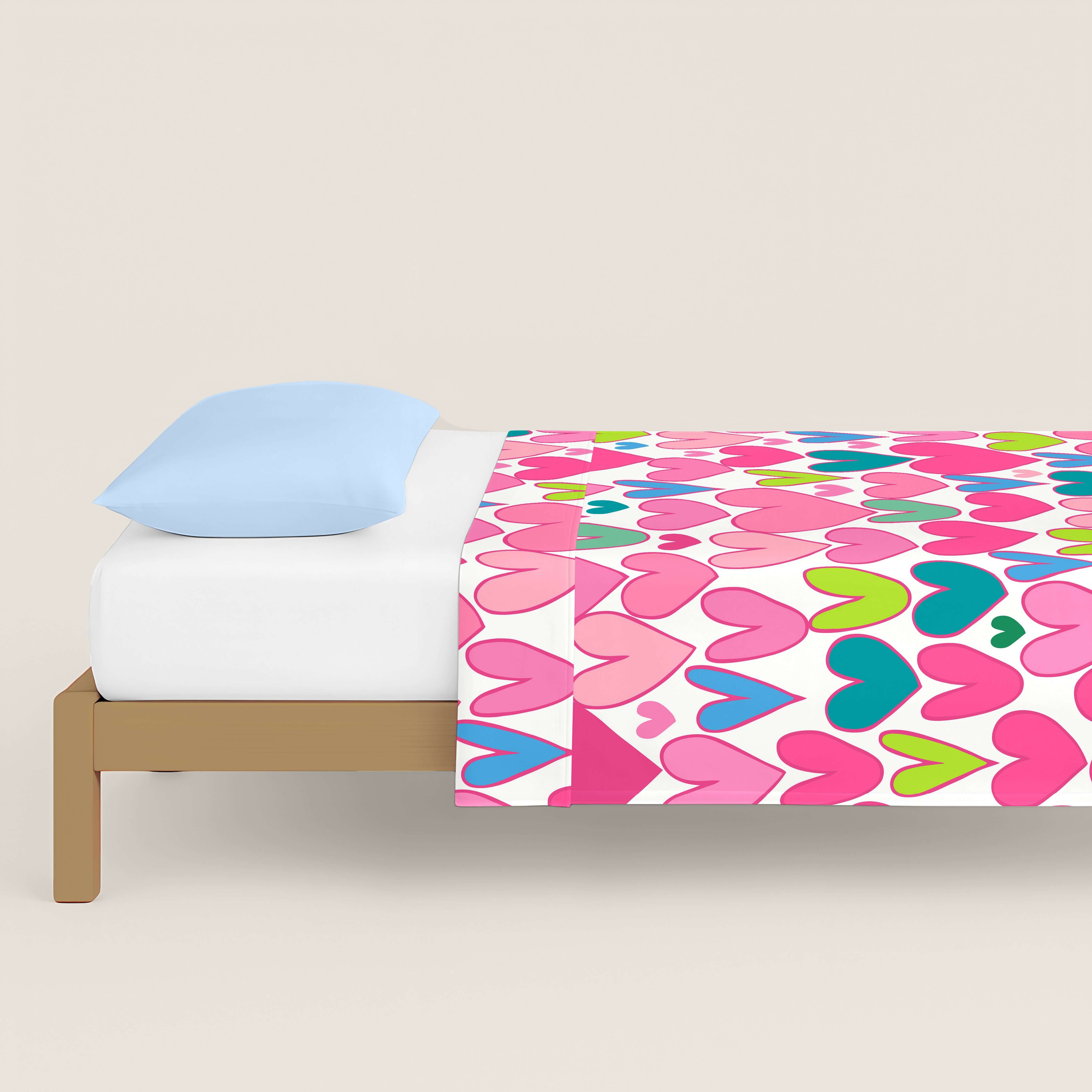 JUEGO SÁBANAS ESTAMPADAS FORANING 100% ALGODÓN