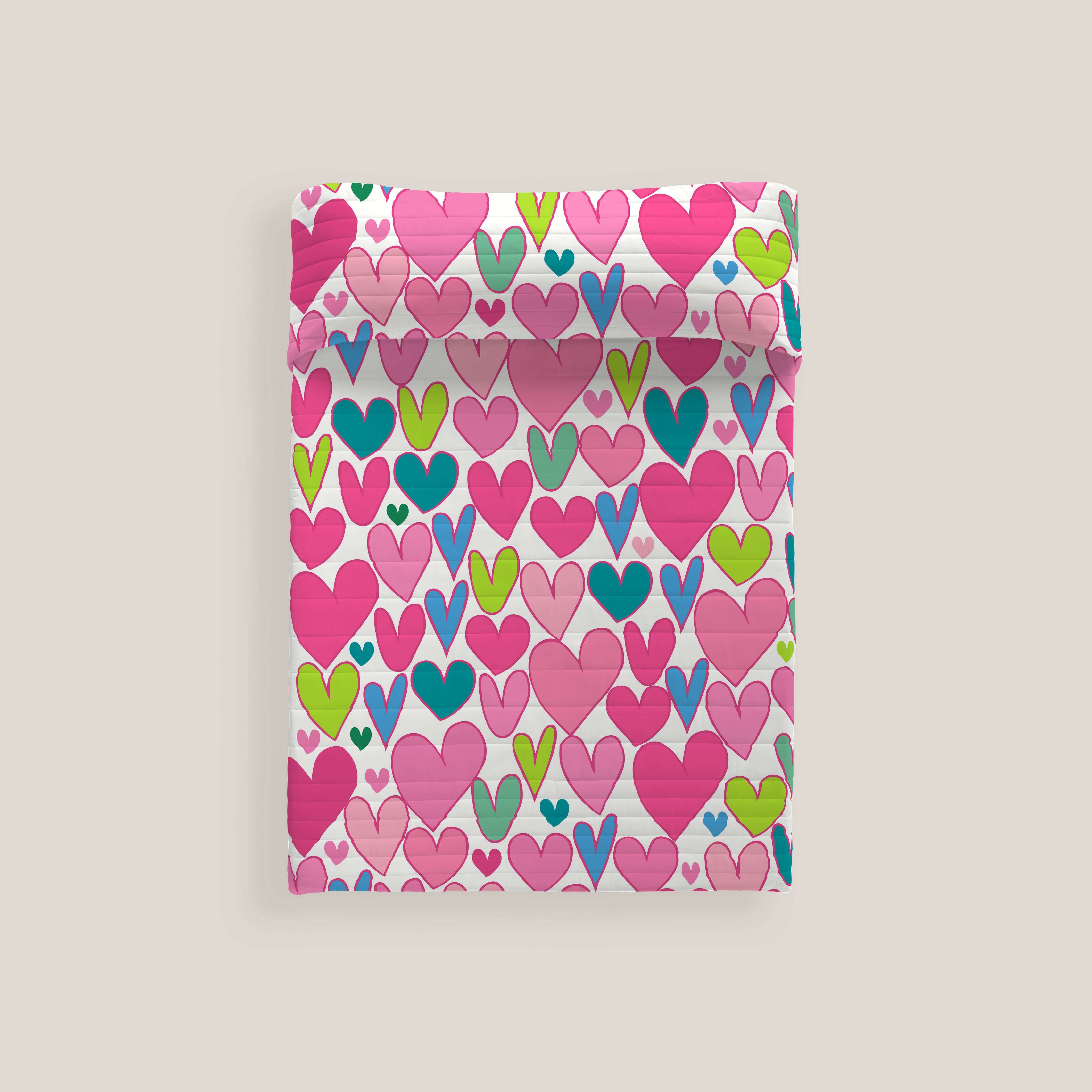 COLCHA BOUTI ESTAMPADA FORANING 100% ALGODÓN