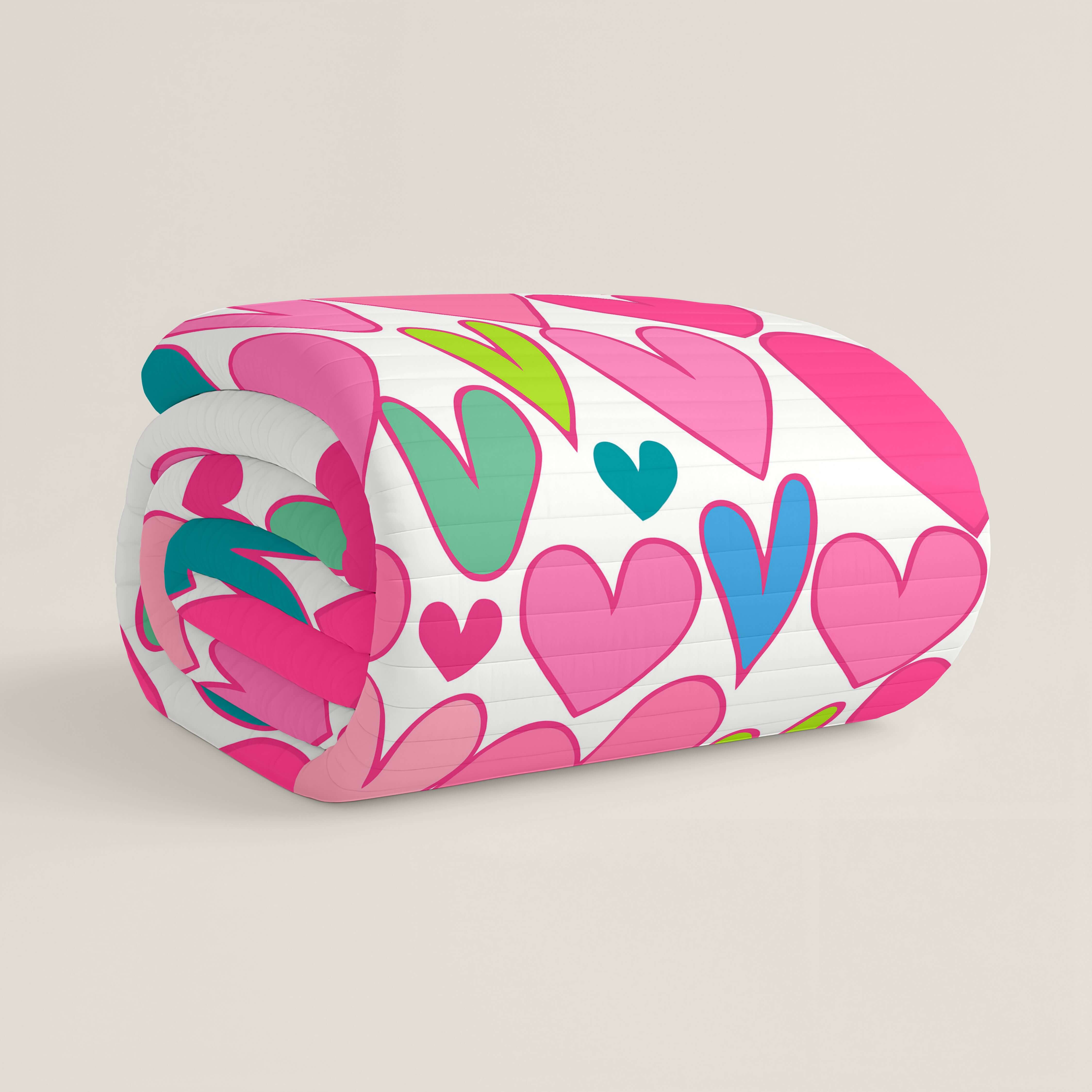 COLCHA BOUTI ESTAMPADA FORANING 100% ALGODÓN