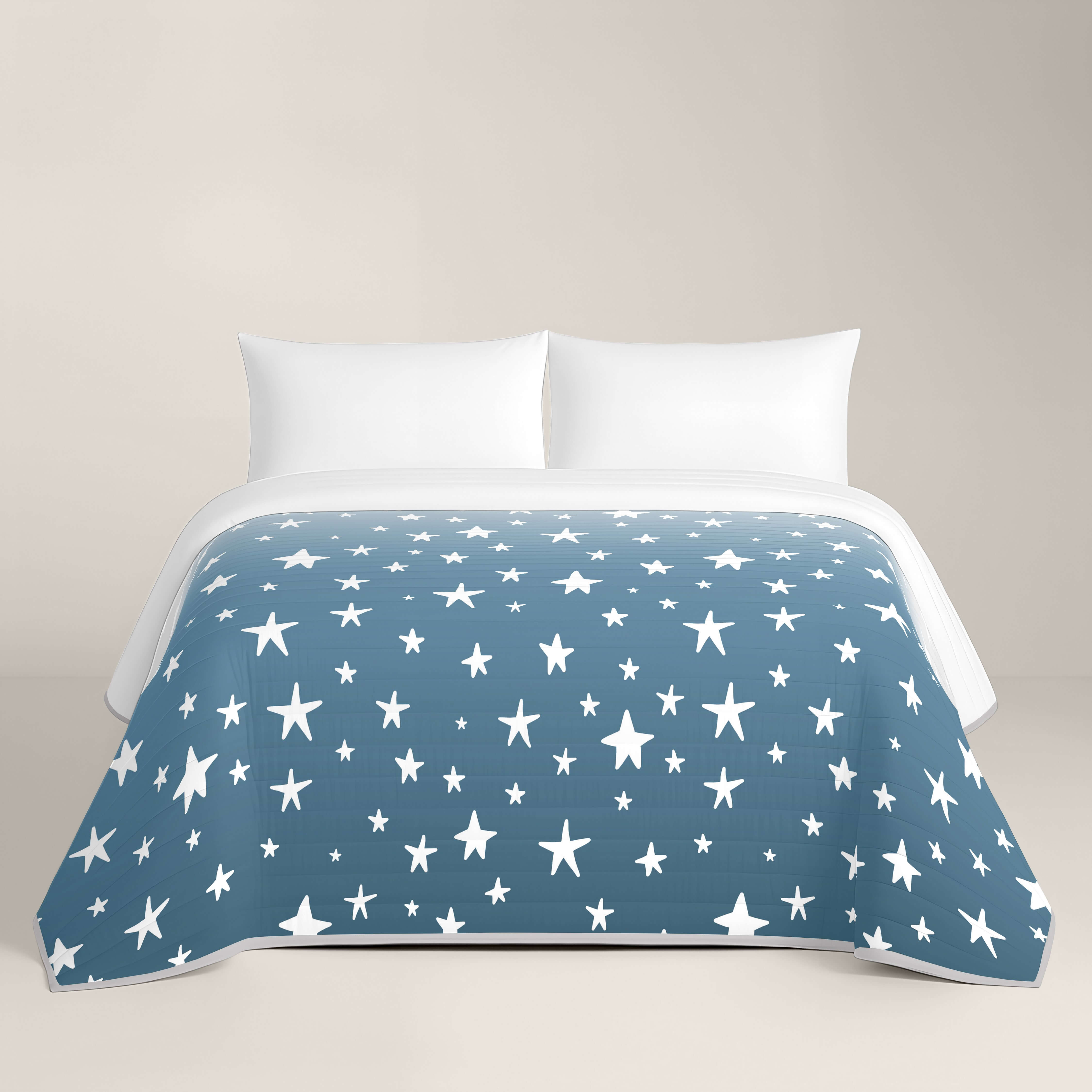 COLCHA BOUTI ESTAMPADA WILLIAM 100% ALGODÓN