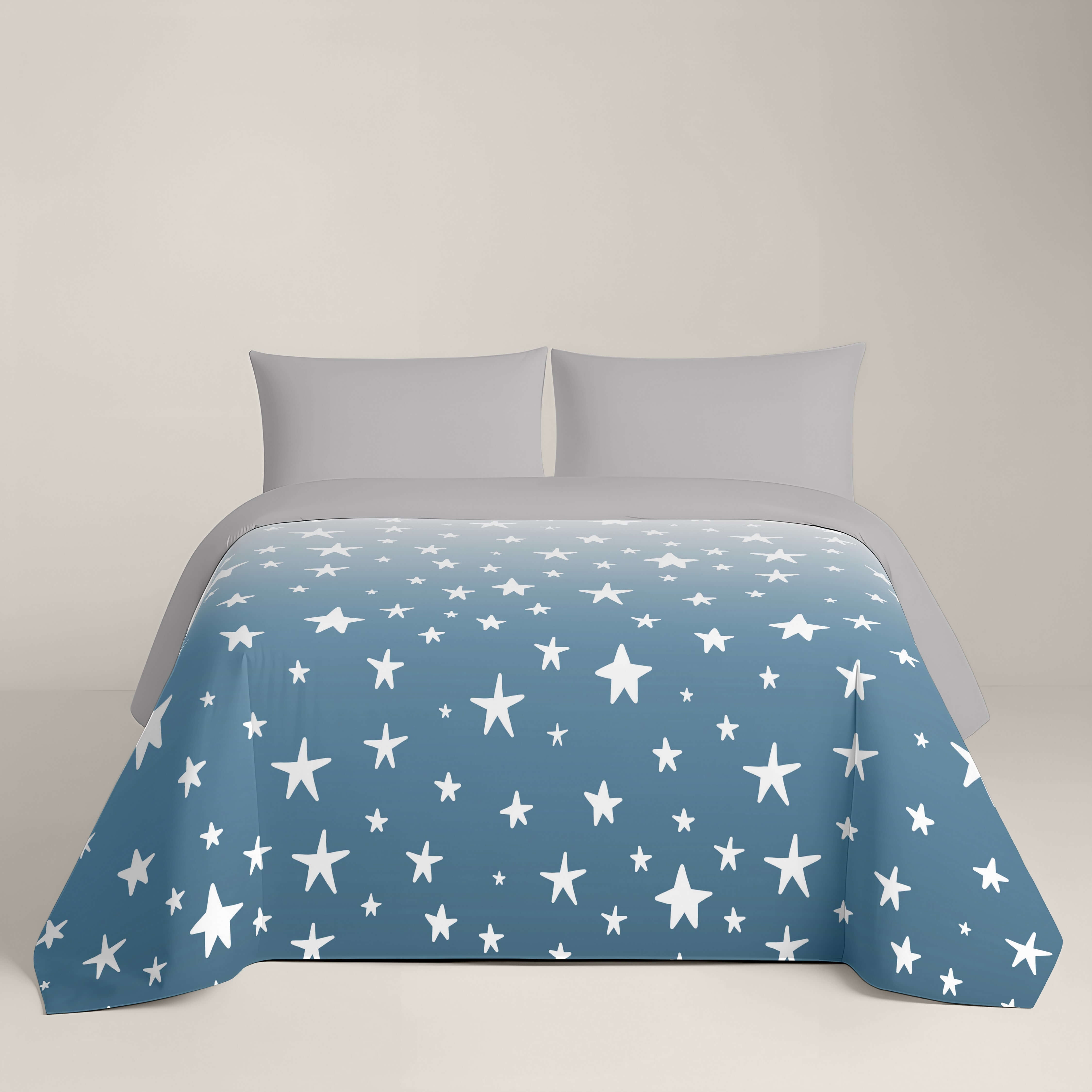 COPRIPIUMINO STAMPATO WILLIAM 100% COTONE