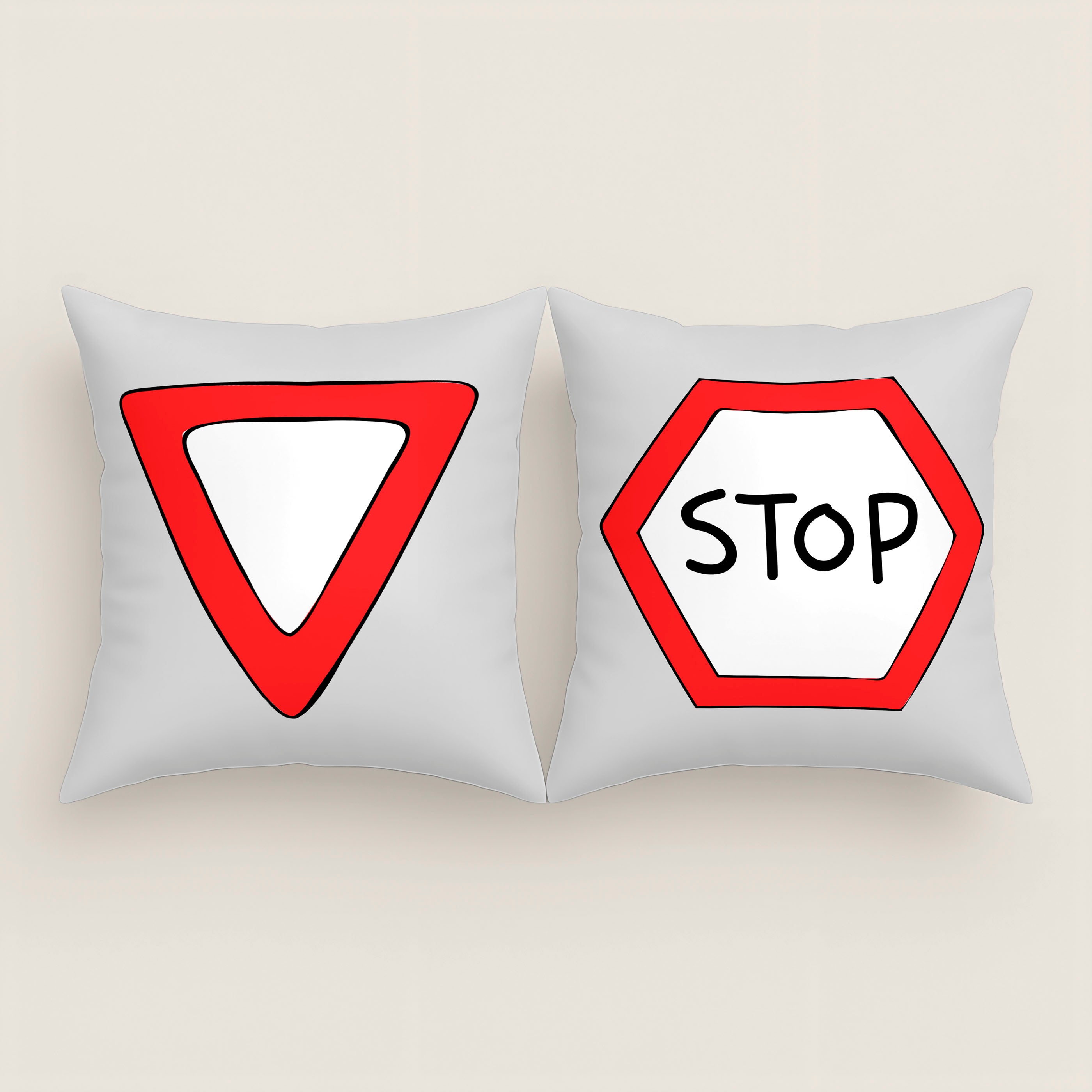 FUNDA DE COJÍN INFANTIL ESTAMPADO SCALEXTRIC 100% ALGODÓN