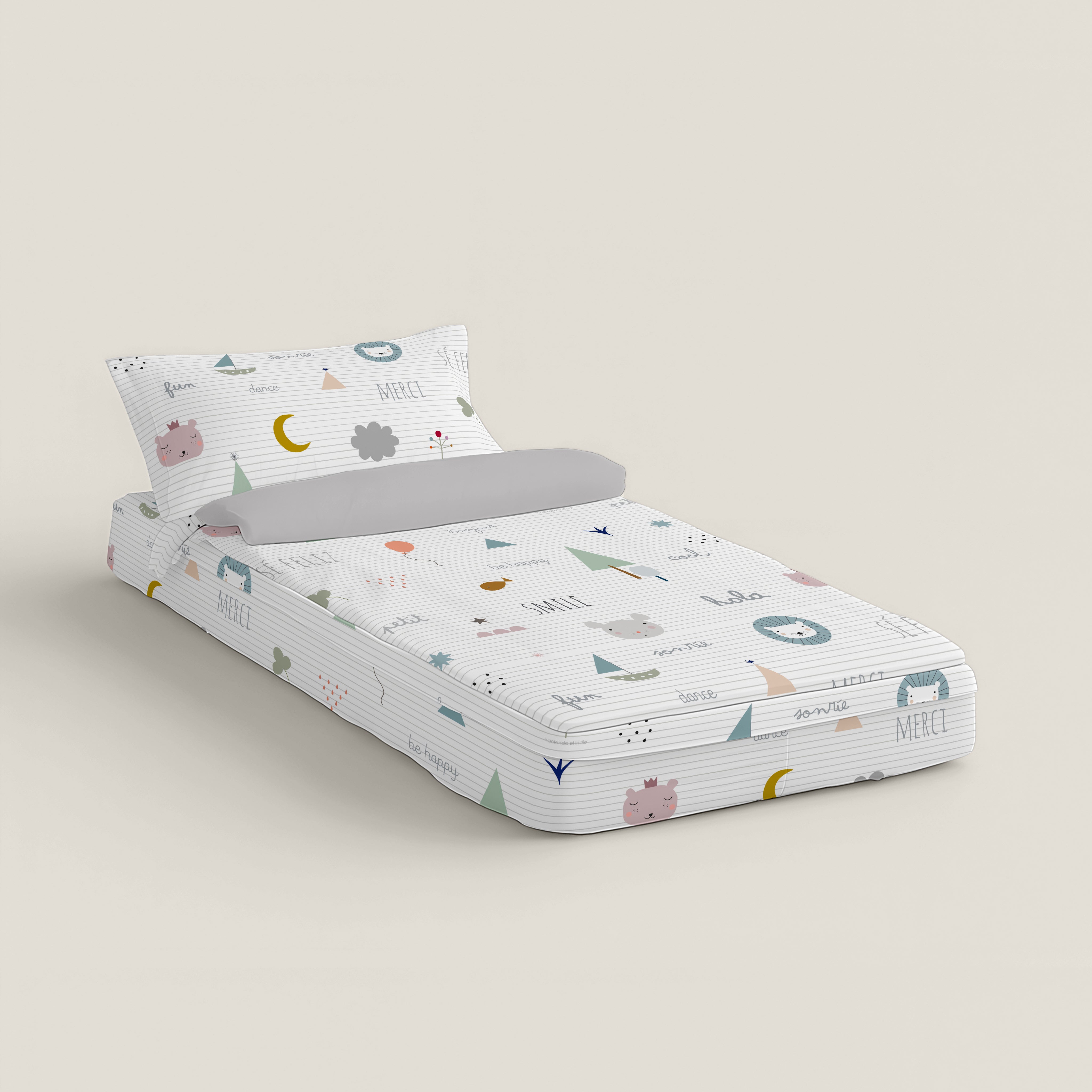 SACCO NORDICO PER BAMBINI SÌ FELICE 100% COTONE