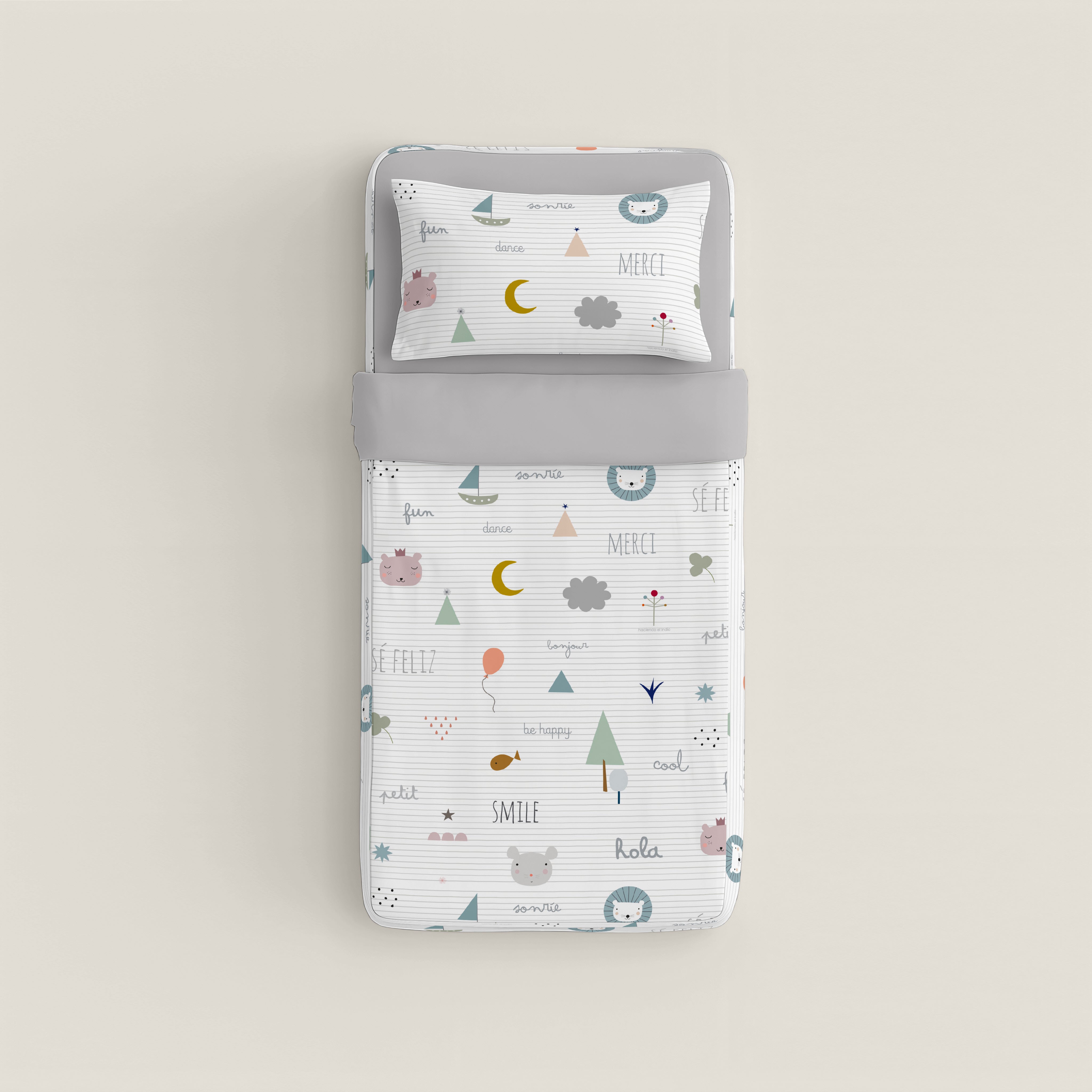 SACCO NORDICO PER BAMBINI SÌ FELICE 100% COTONE