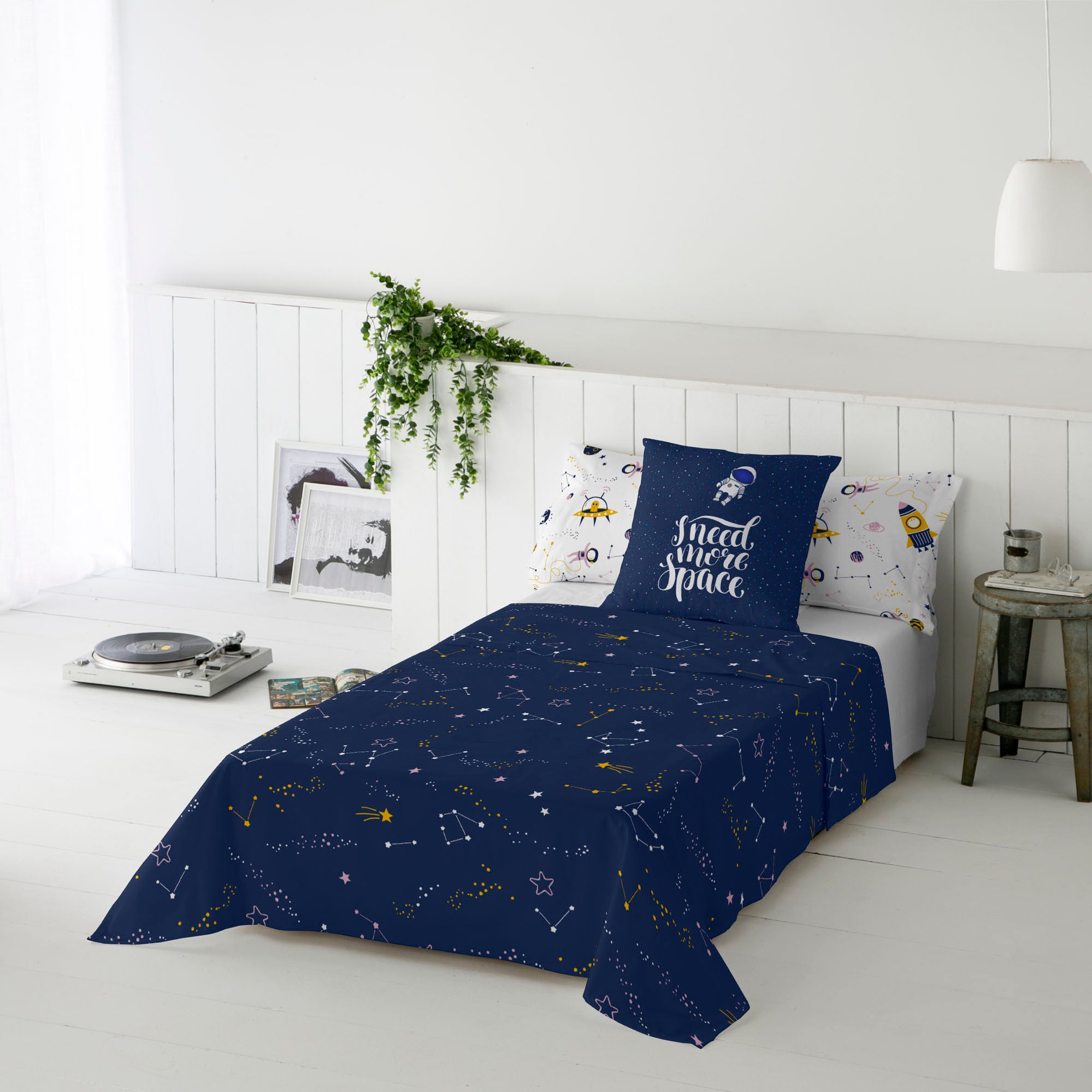 JUEGO SÁBANAS ESTAMPADAS INFANTIL SVEN A 100% ALGODÓN