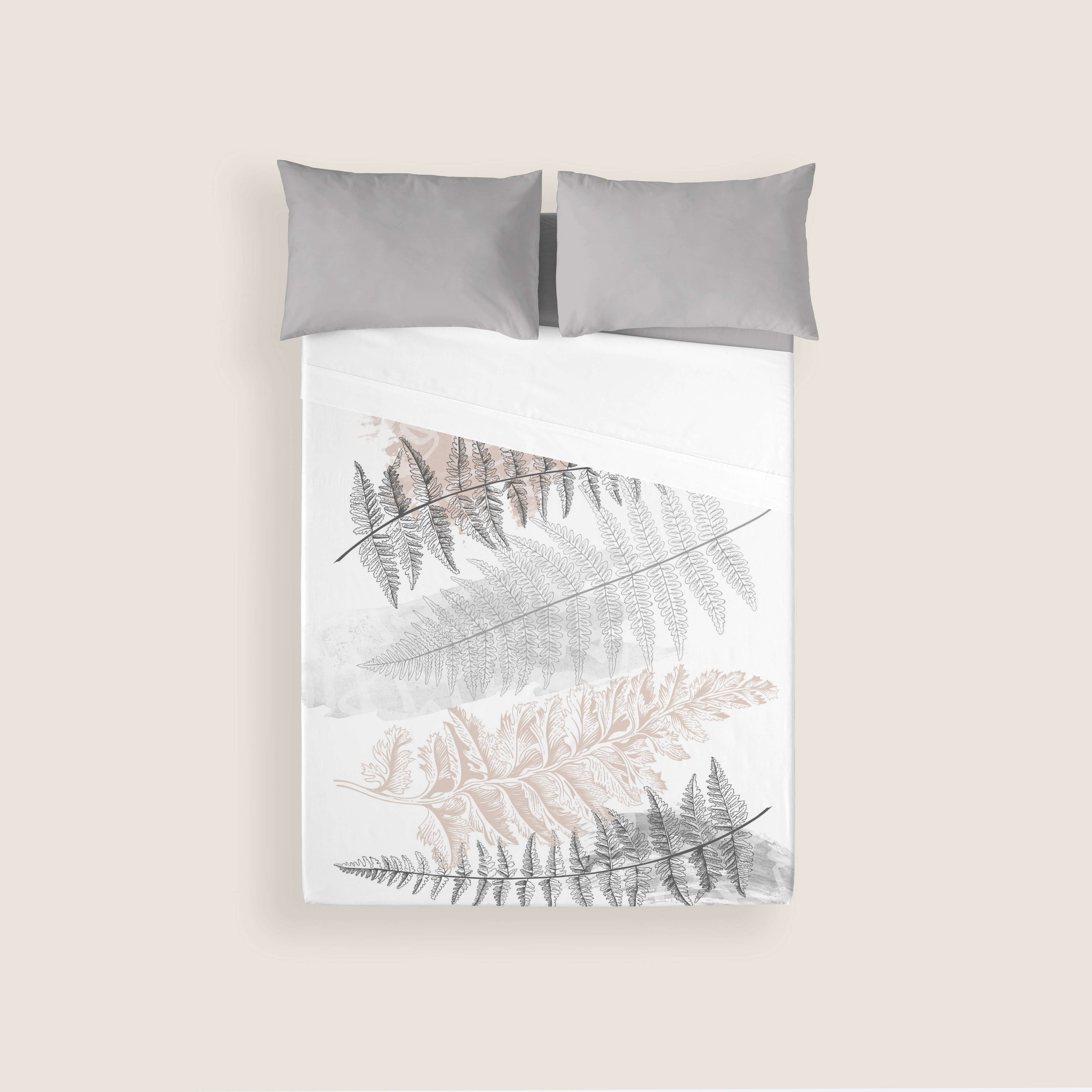 JUEGO SÁBANAS ESTAMPADAS BANGOH 100% ALGODÓN