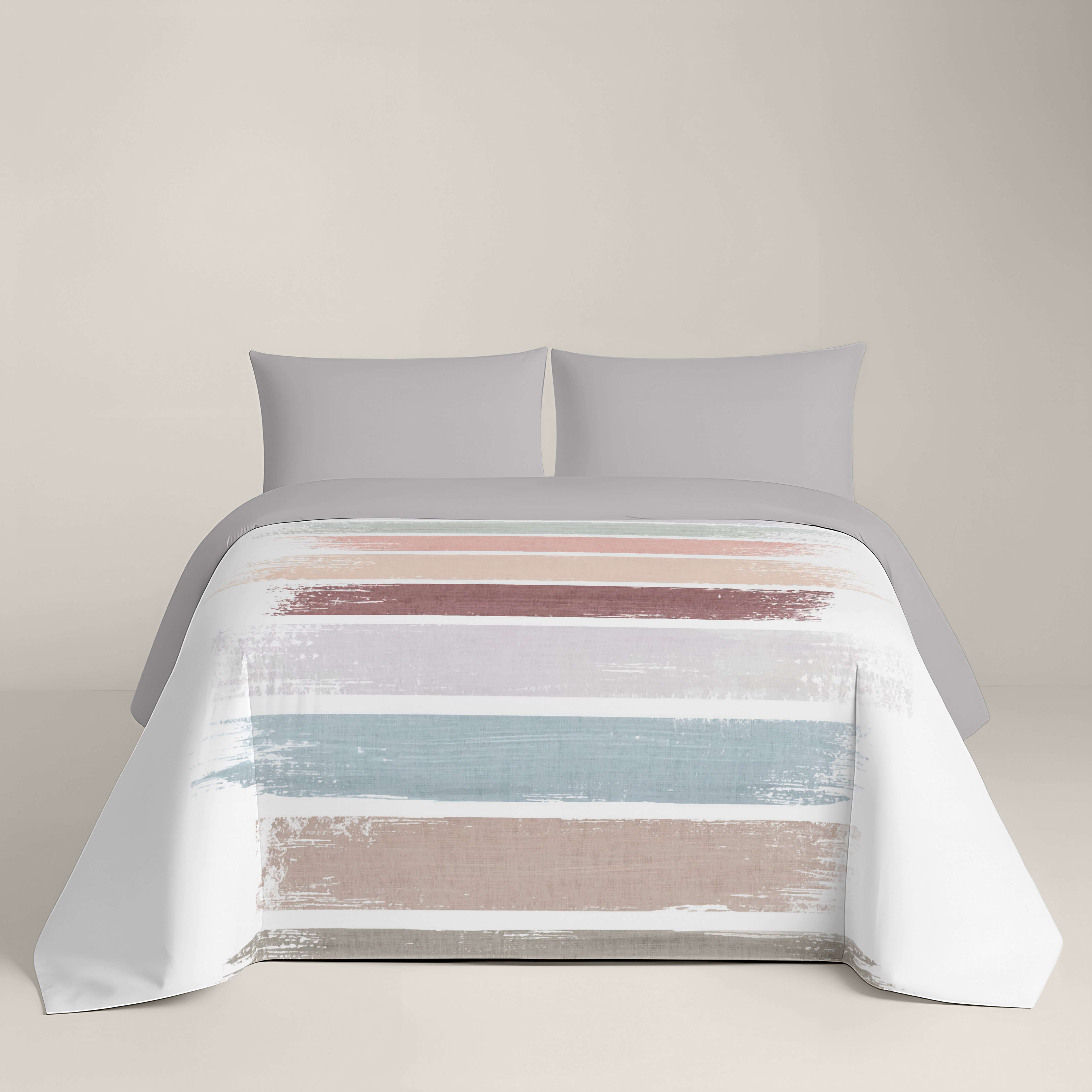 FUNDA NÓRDICA ESTAMPADA IKUN 100% ALGODÓN