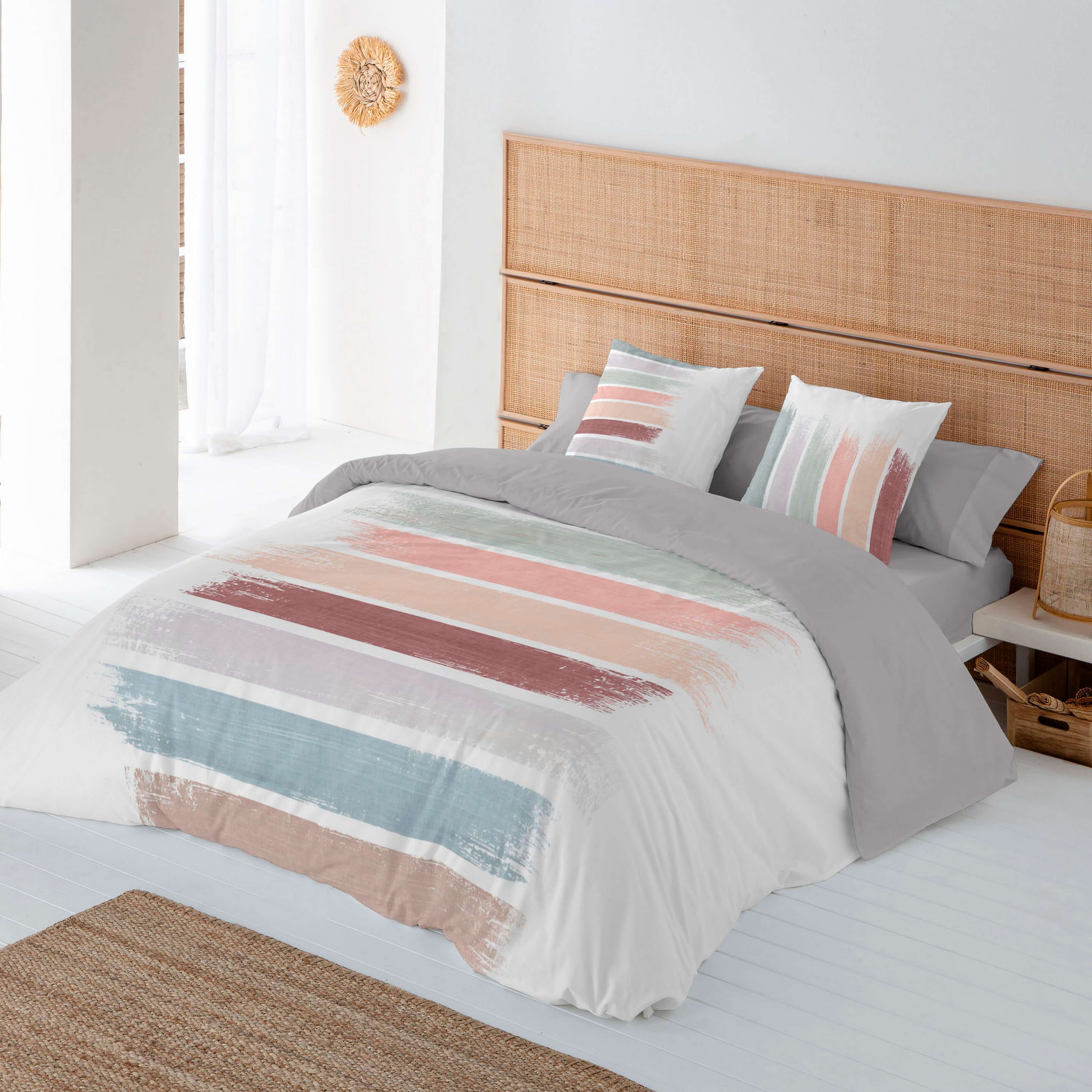 FUNDA NÓRDICA ESTAMPADA IKUN 100% ALGODÓN