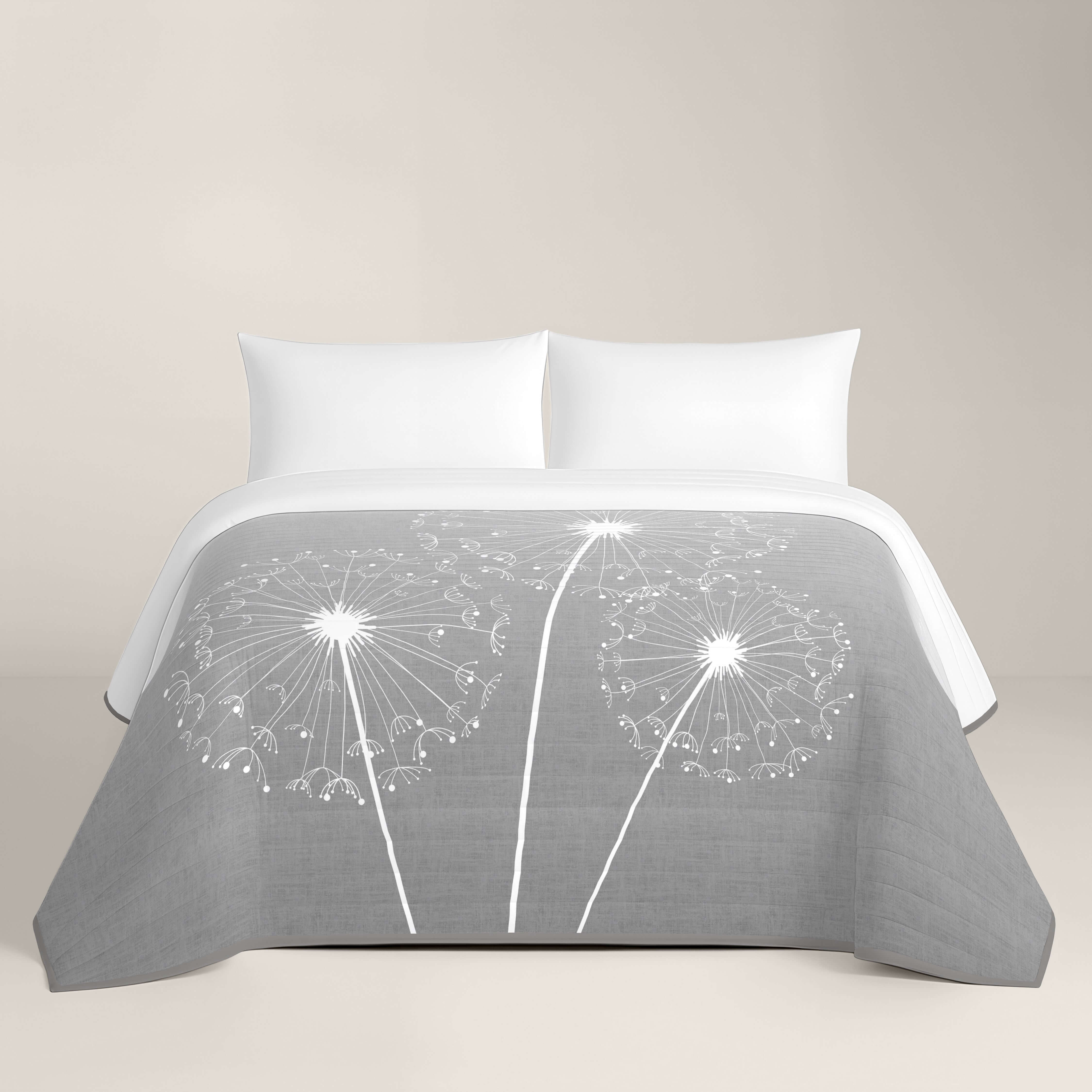 COLCHA BOUTI ESTAMPADA ALIN 100% ALGODÓN