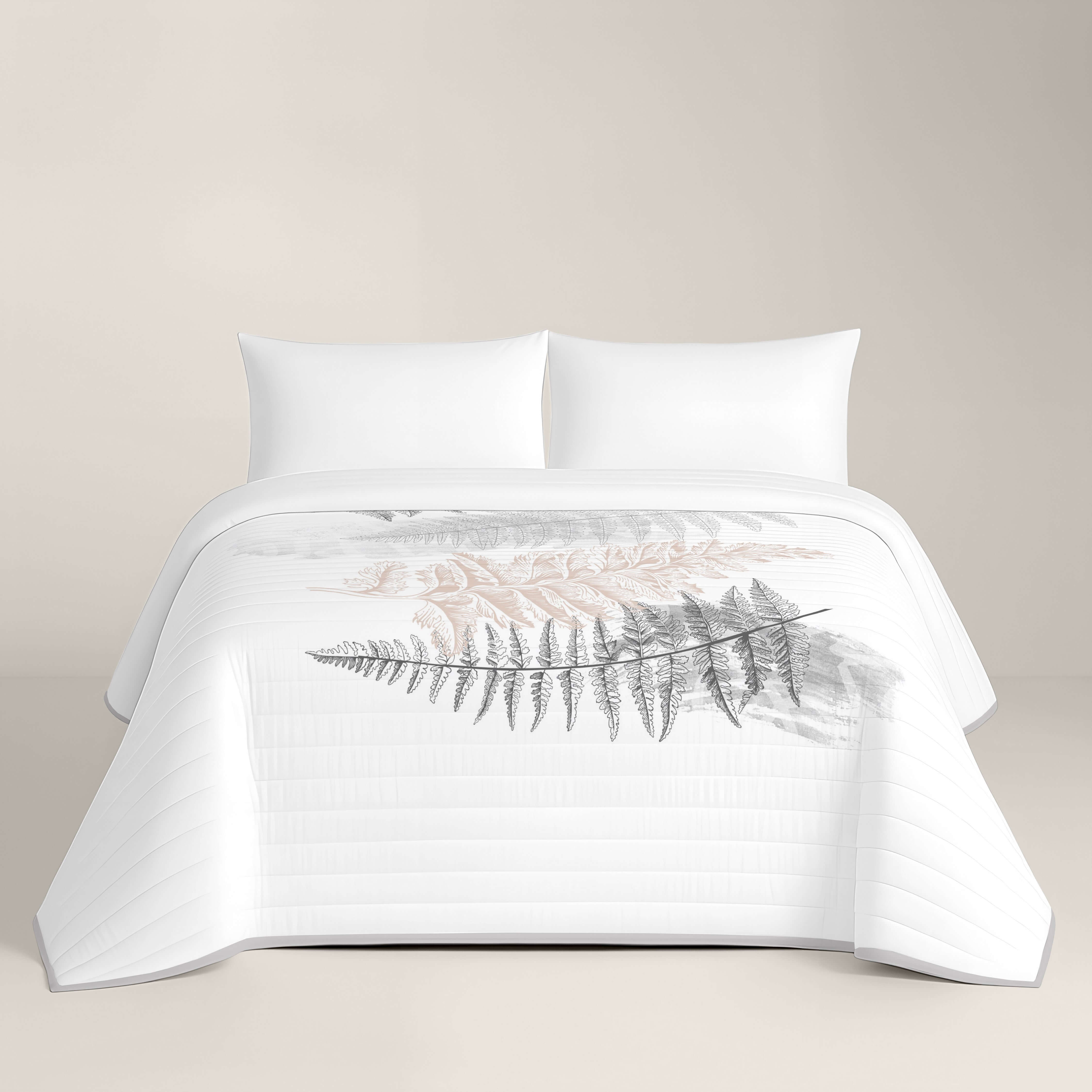 COLCHA BOUTI ESTAMPADA BANGOH 100% ALGODÓN