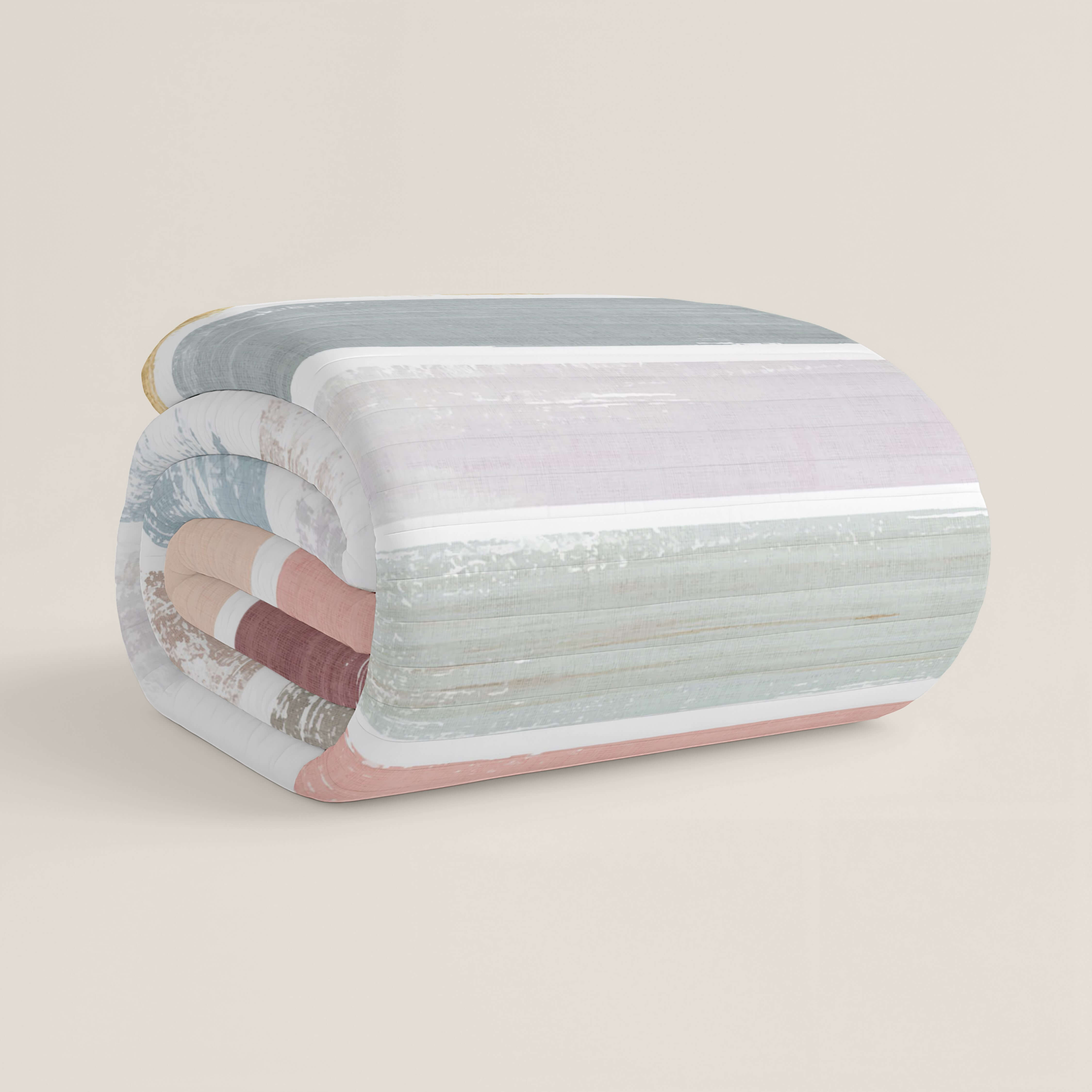 COLCHA BOUTI ESTAMPADA IKUN 100% ALGODÓN