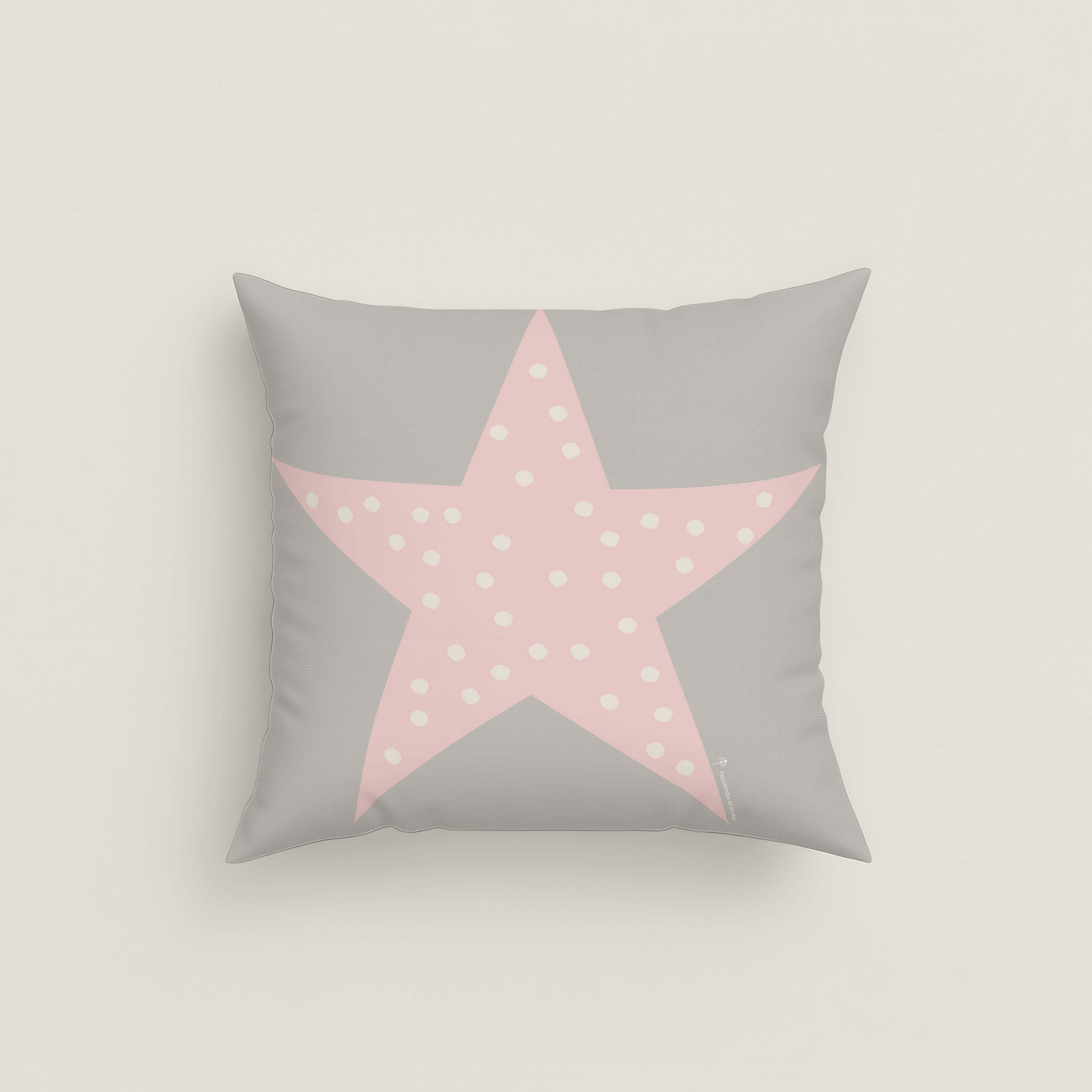 FUNDA DE COJÍN INFANTIL ESTAMPADO SUSANITA ROSA 100% ALGODÓN