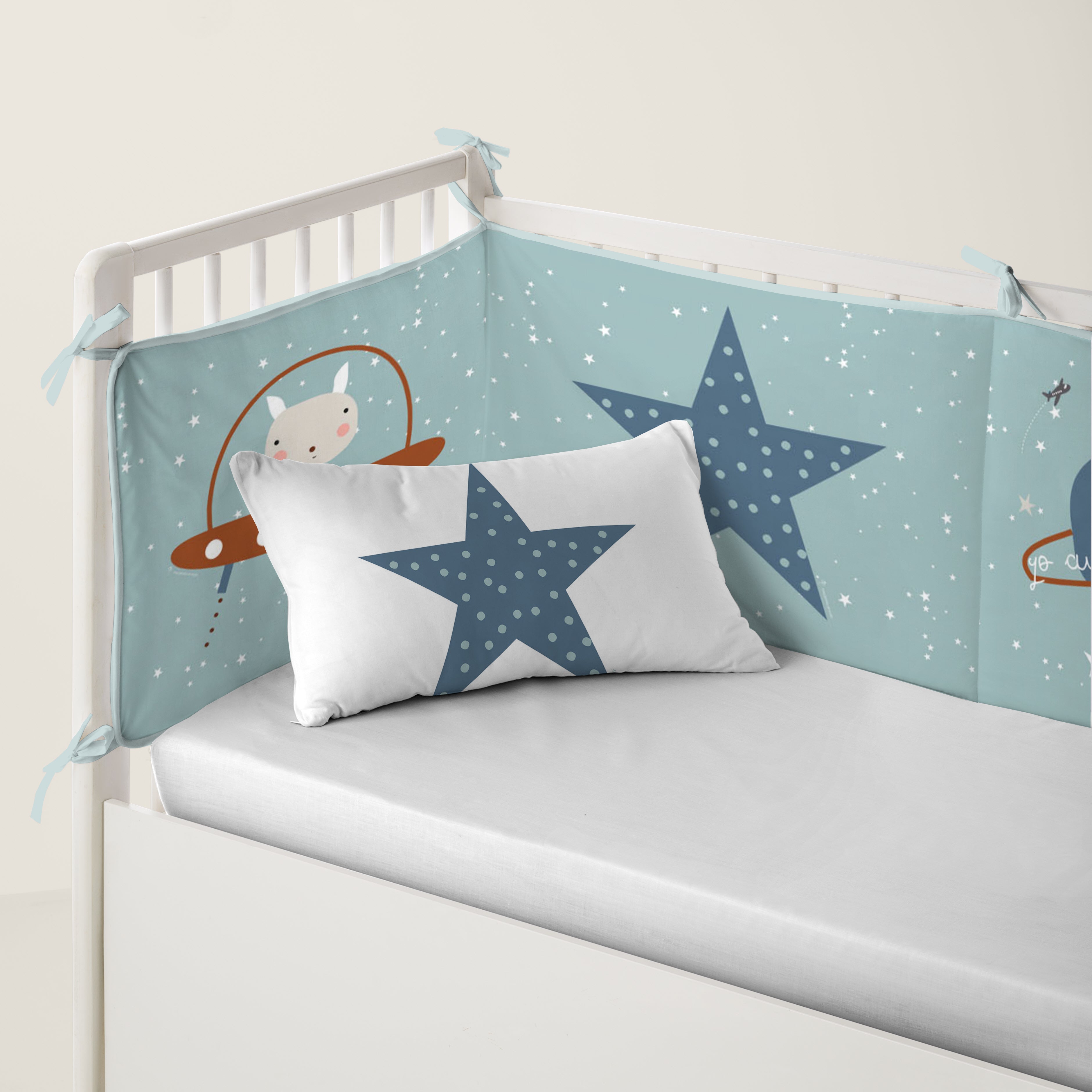 PROTECTOR CHICHONERA DE CUNA BEBÉ PLANETA