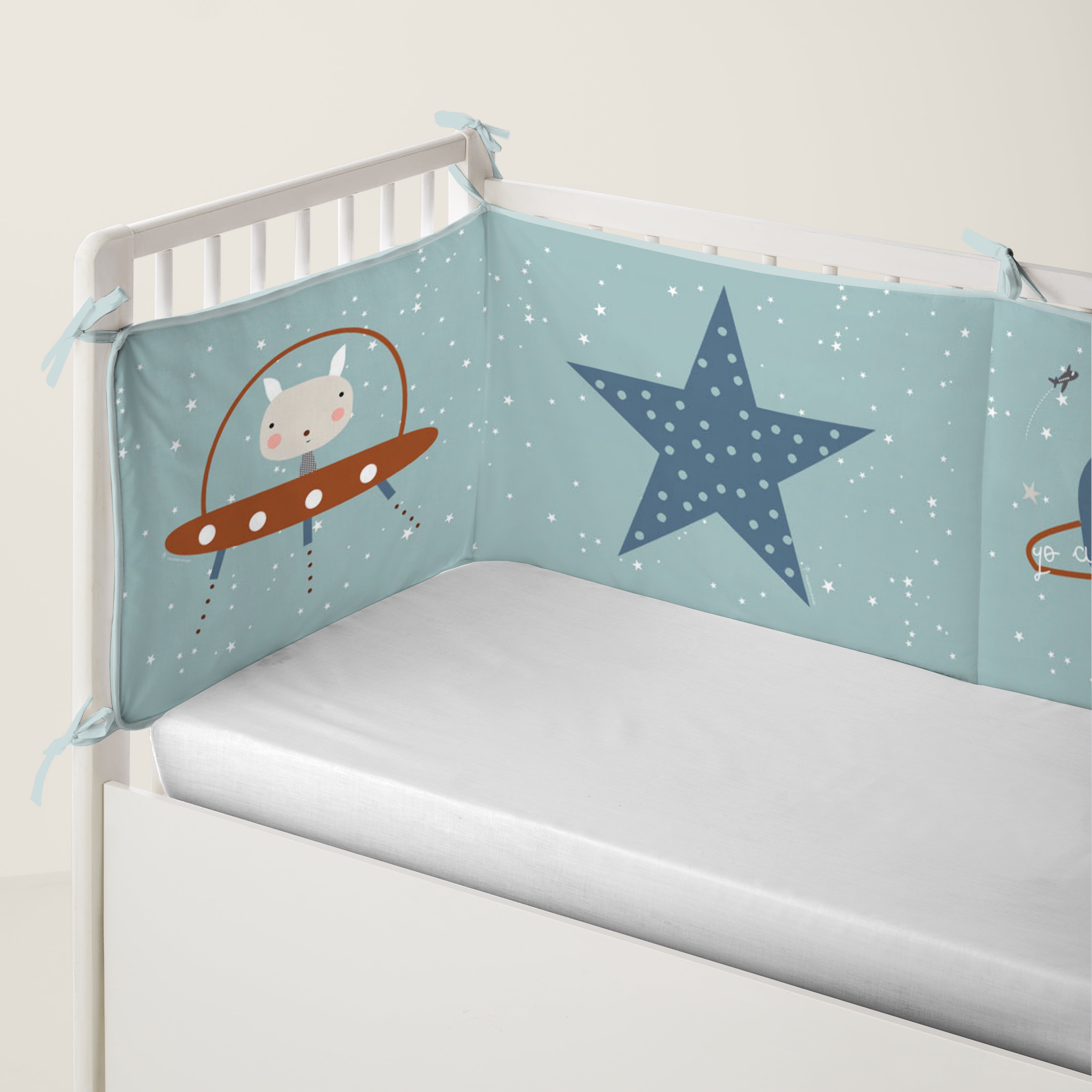 PROTECTOR CHICHONERA DE CUNA BEBÉ PLANETA