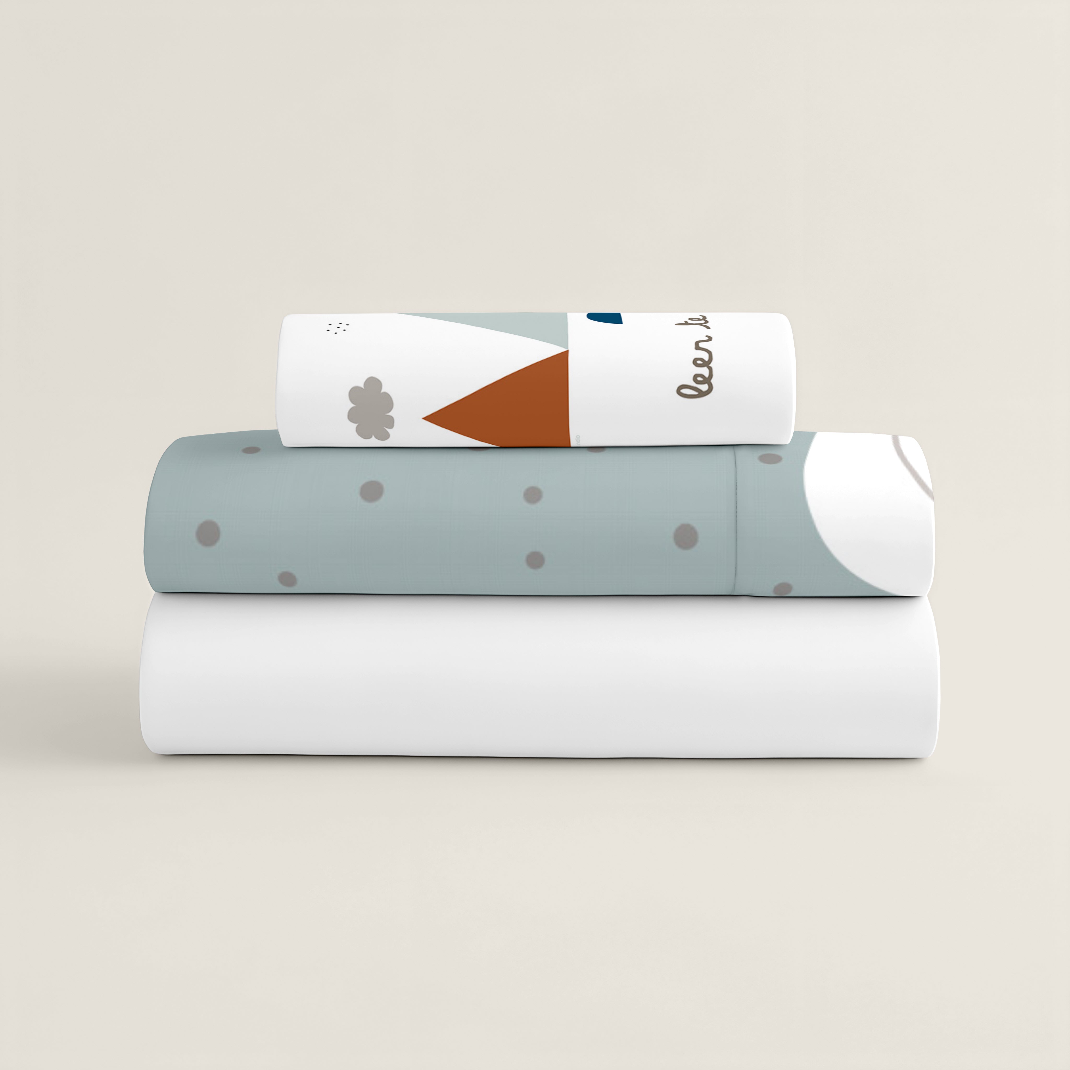 JUEGO DE SÁBANAS CUNA BEBÉ SUSANITA AZUL A 100% ALGODÓN