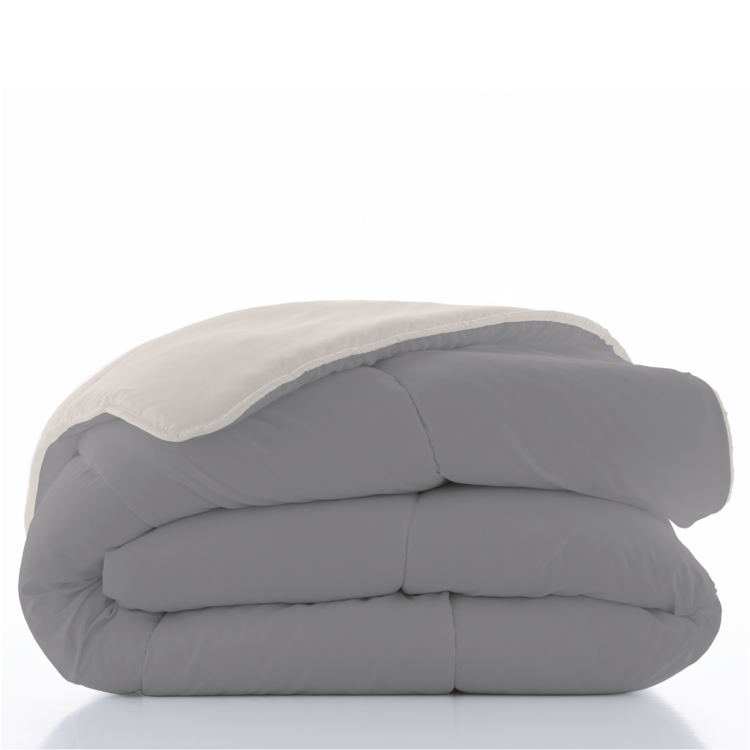 EDREDÓN NÓRDICO BICOLOR GRIS L.807/PIEDRA L.198