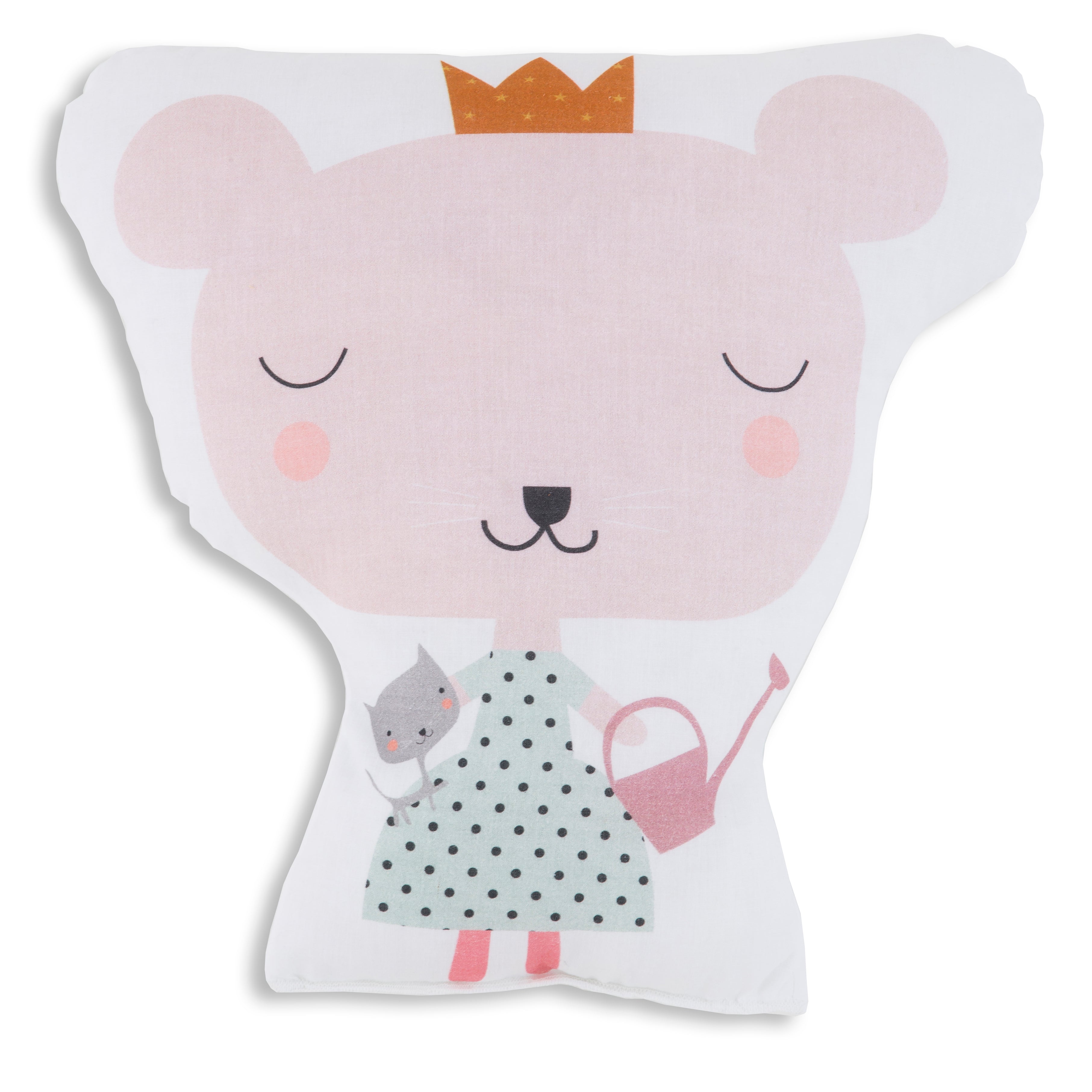 COJÍN DE FORMAS INFANTIL ESTAMPADO PRINCESA