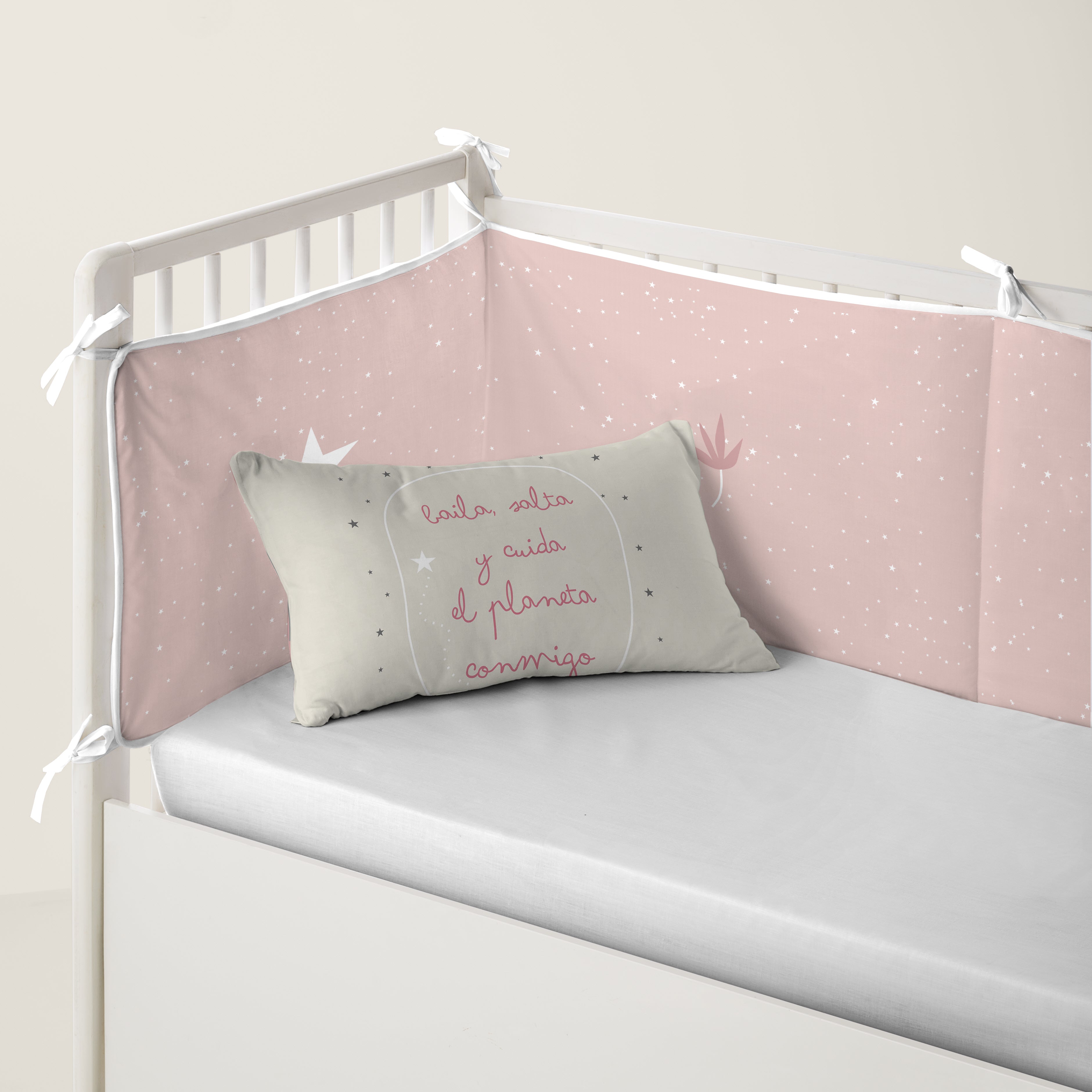 PROTECTOR CHICHONERA DE CUNA BEBÉ BAILARINA