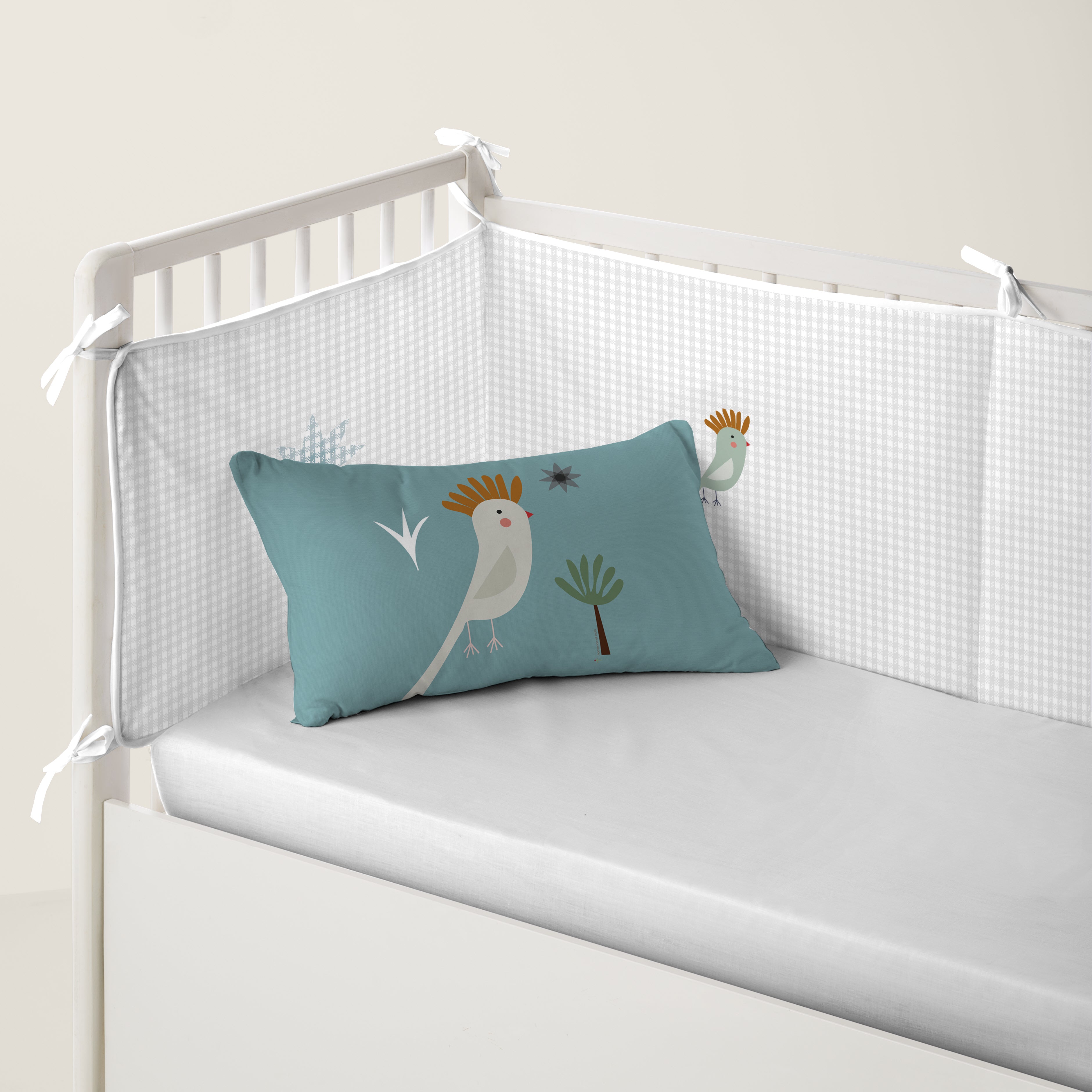 PROTECTOR CHICHONERA DE CUNA BEBÉ JUNGLA NIÑO