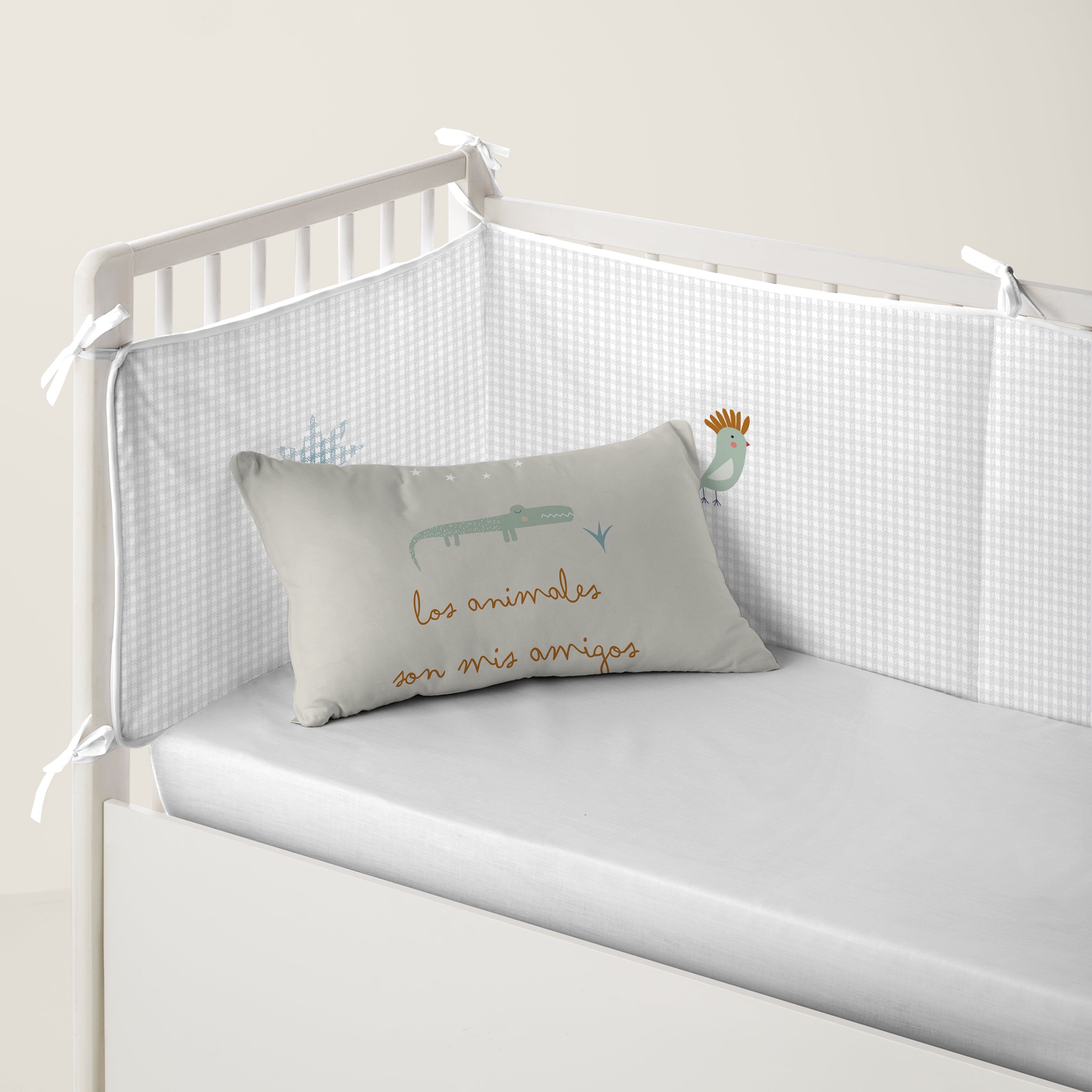 PARACOLPI LETTINO BEBÈ GIUNGLA NEONATO