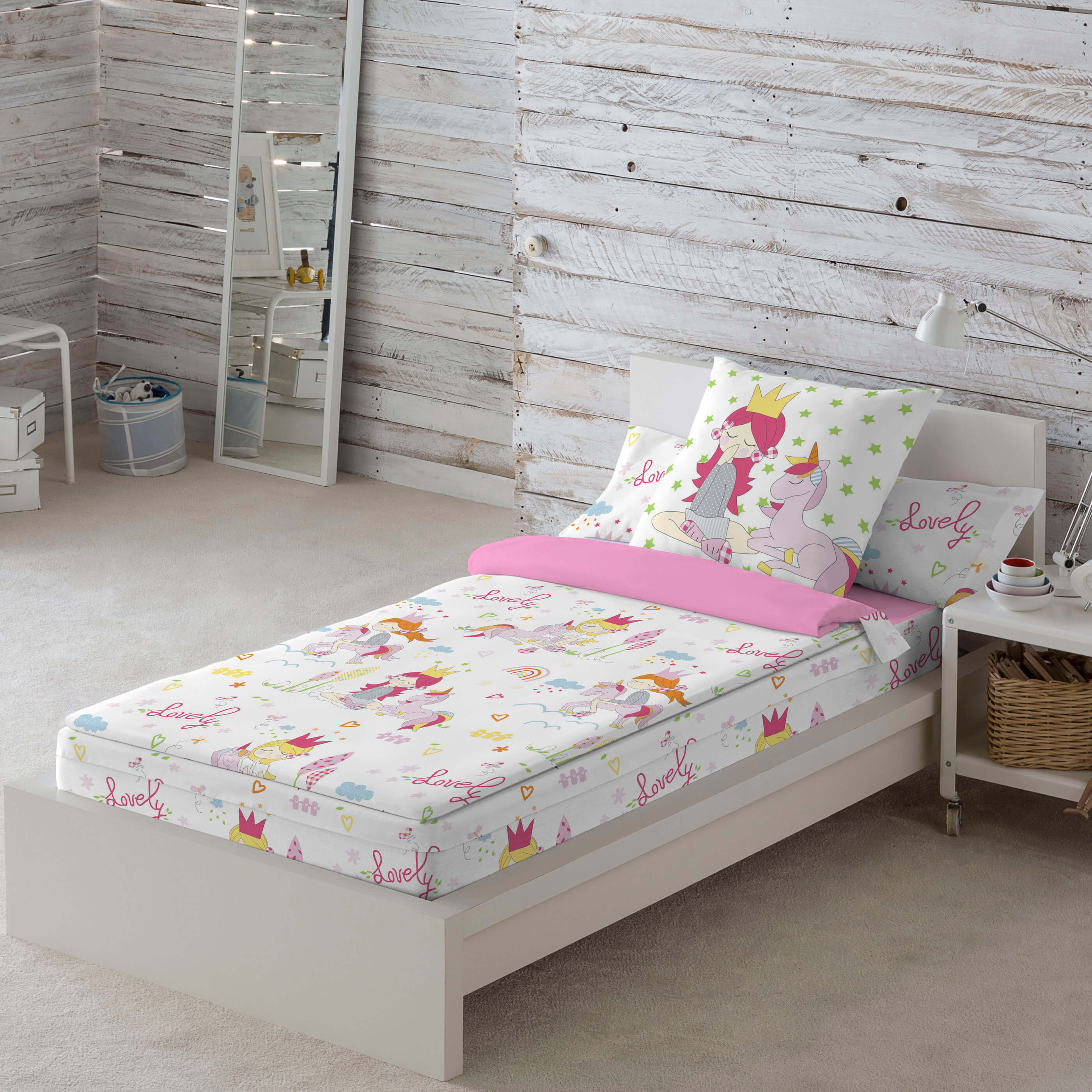 SACO NÓRDICO INFANTIL LOVELY 100% ALGODÓN