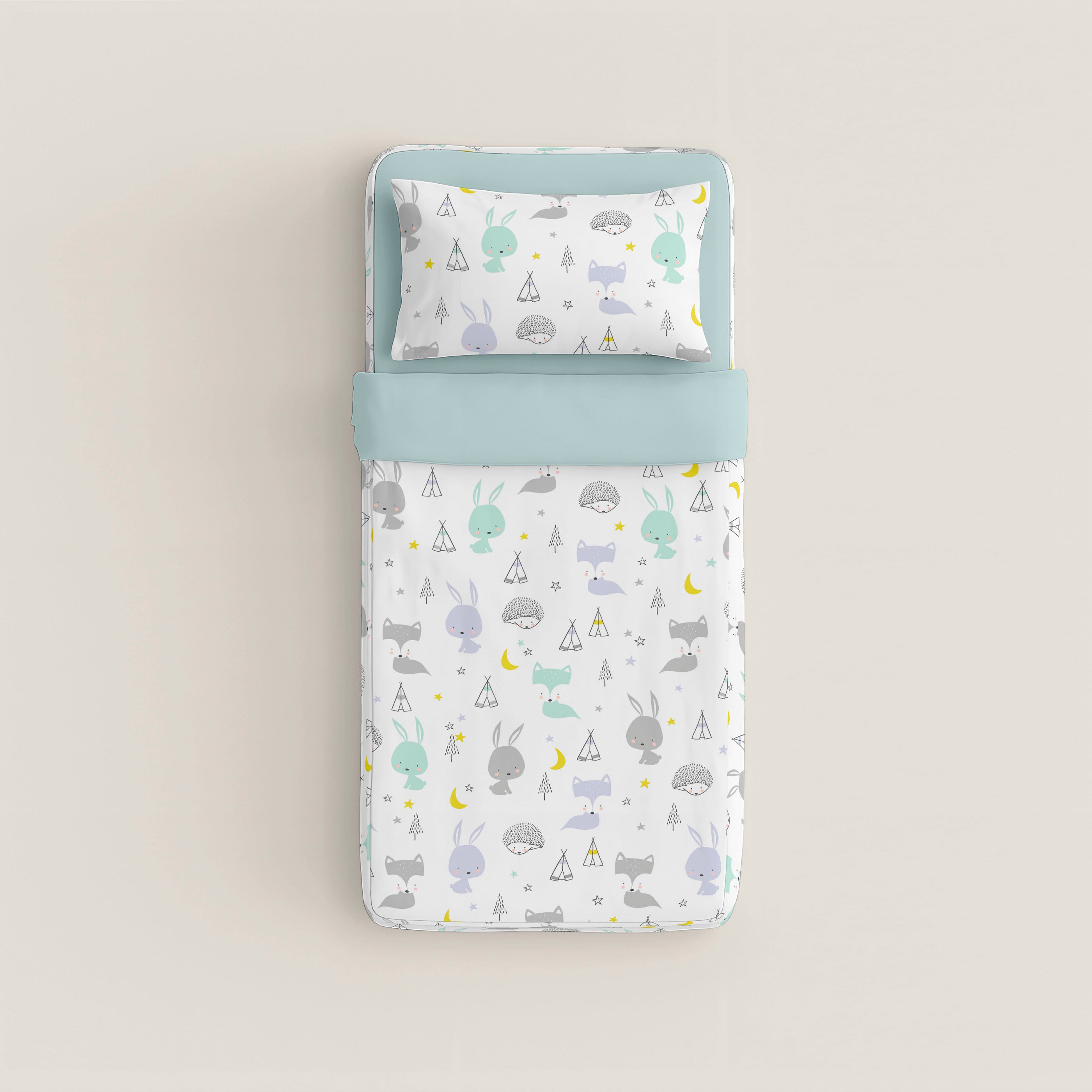 SACO NÓRDICO INFANTIL LETS DREAM B 100% ALGODÓN