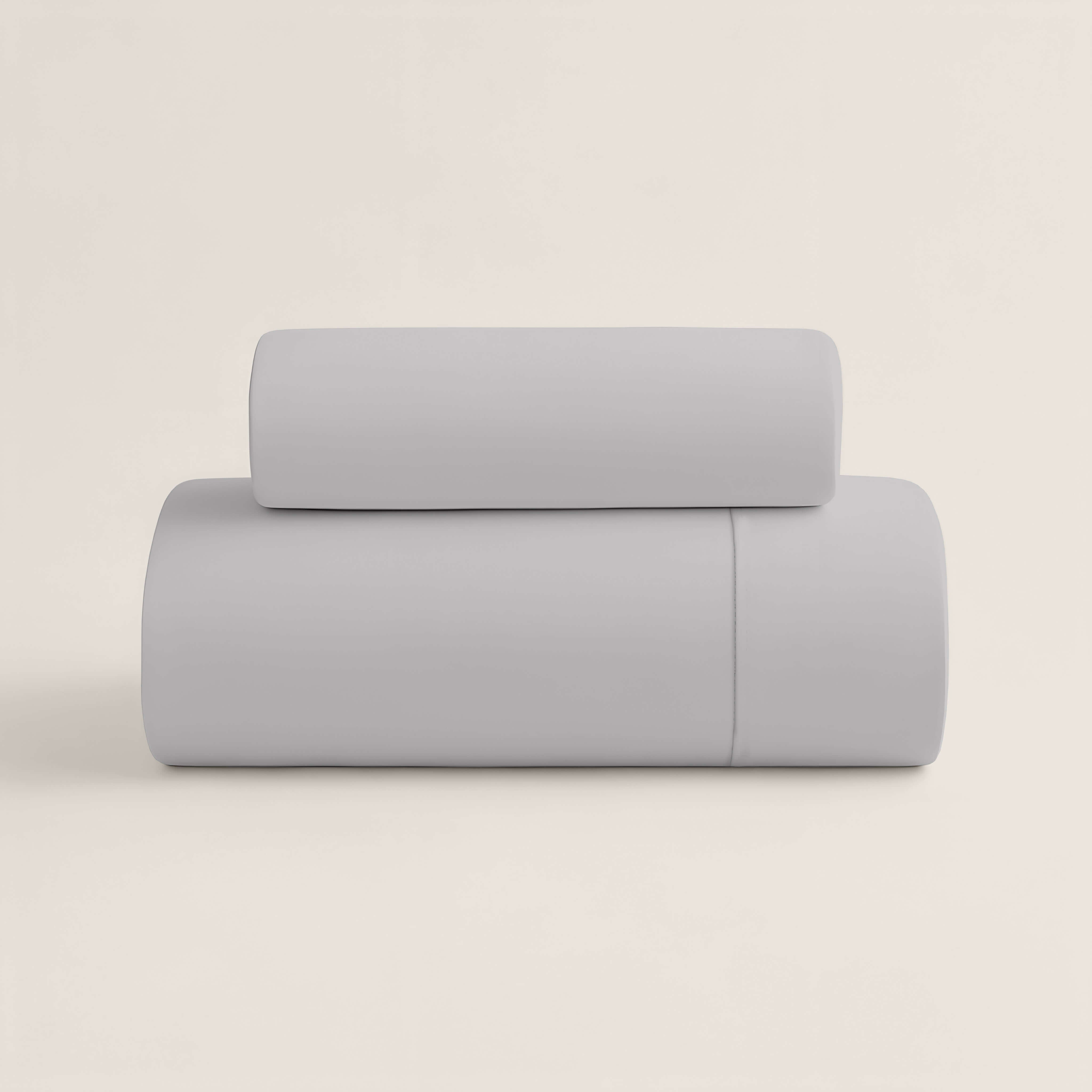 SÁBANA ENCIMERA 100% ALGODÓN GRIS PALIDO