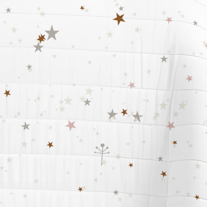 COLCHA BOUTI REVERSIBLE ESTAMPADA BEBÉ CUNA BAILARINA 100% ALGODÓN