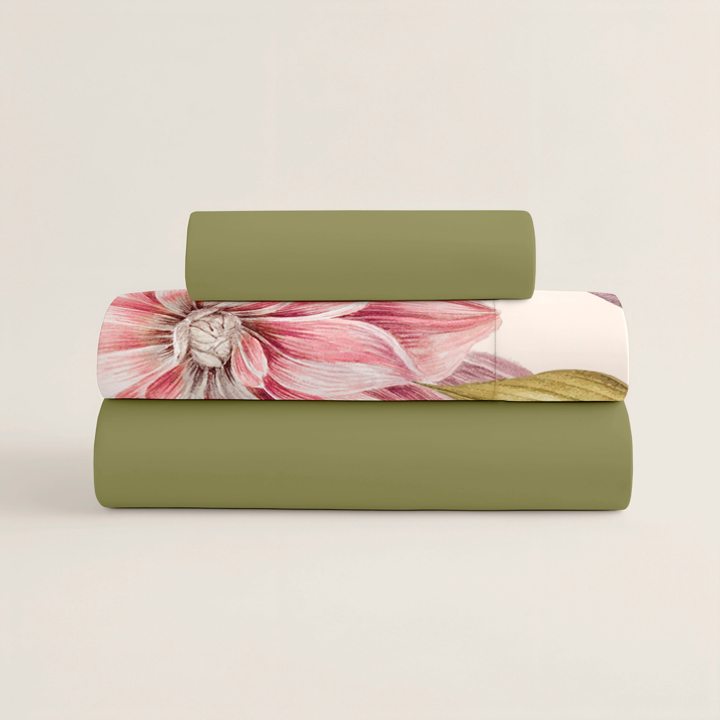 JUEGO SÁBANAS ESTAMPADAS MIRELLE 100% ALGODÓN
