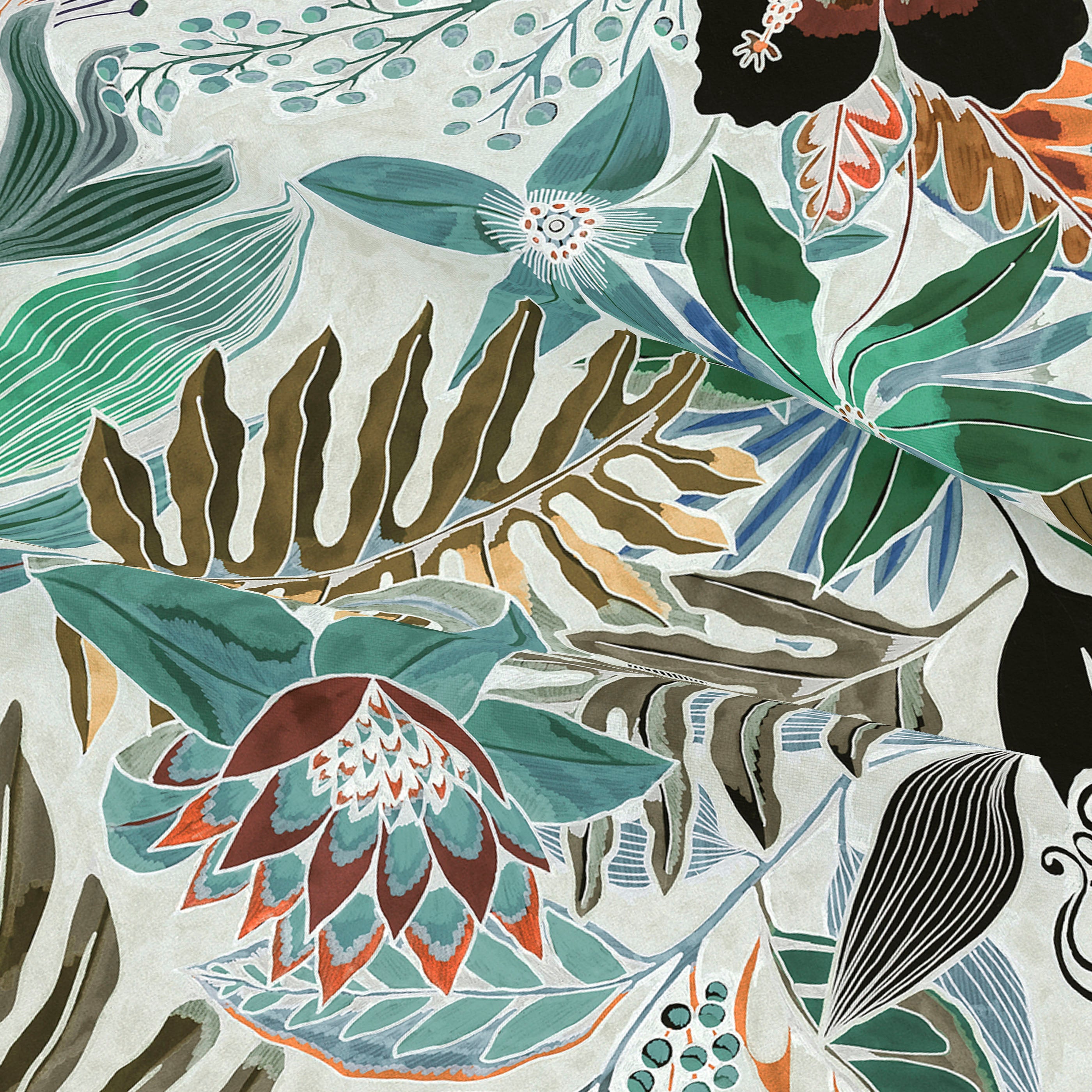 FUNDA NÓRDICA ESTAMPADA SORELA 100% ALGODÓN