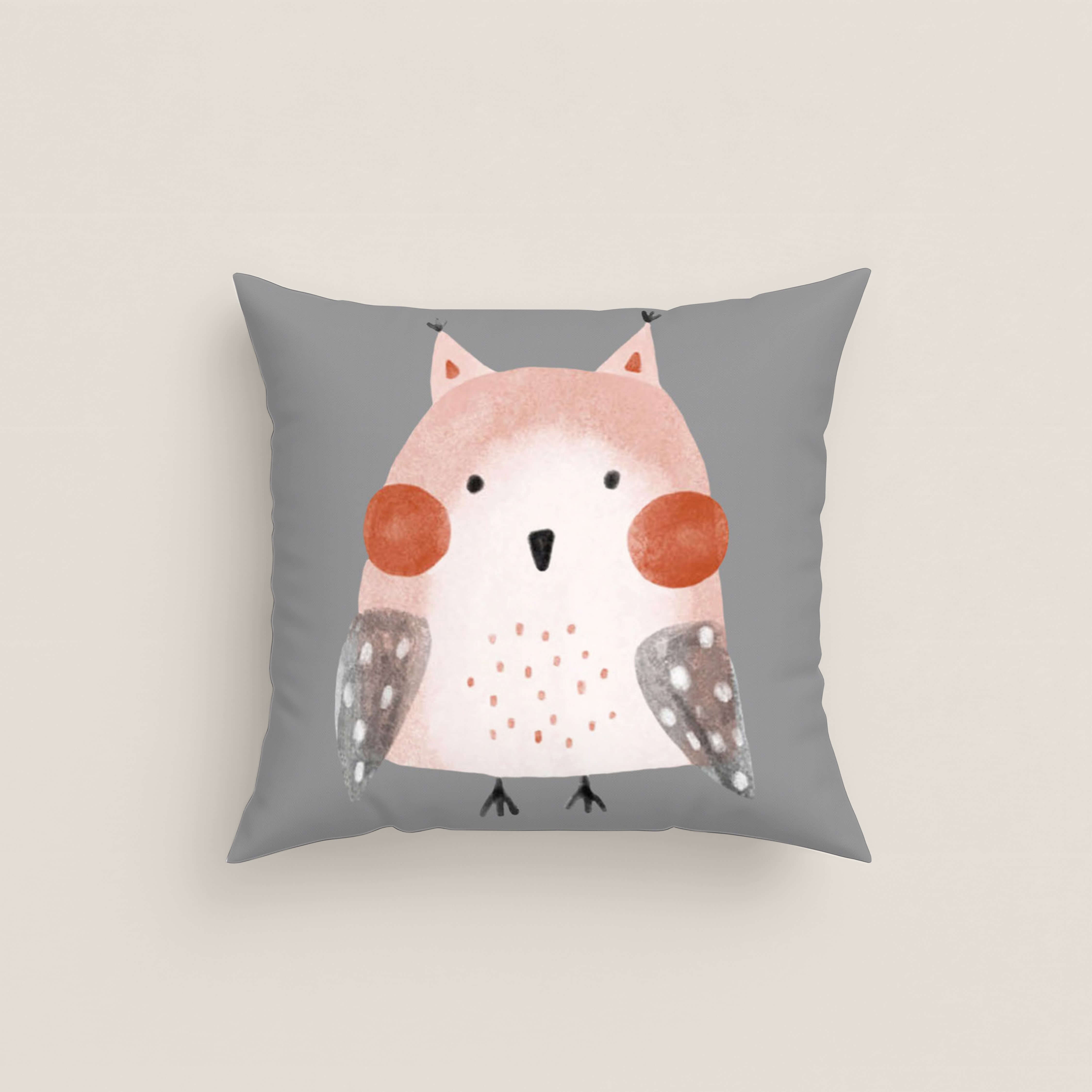 FUNDA DE COJÍN INFANTIL WILD FOREST 100% ALGODÓN