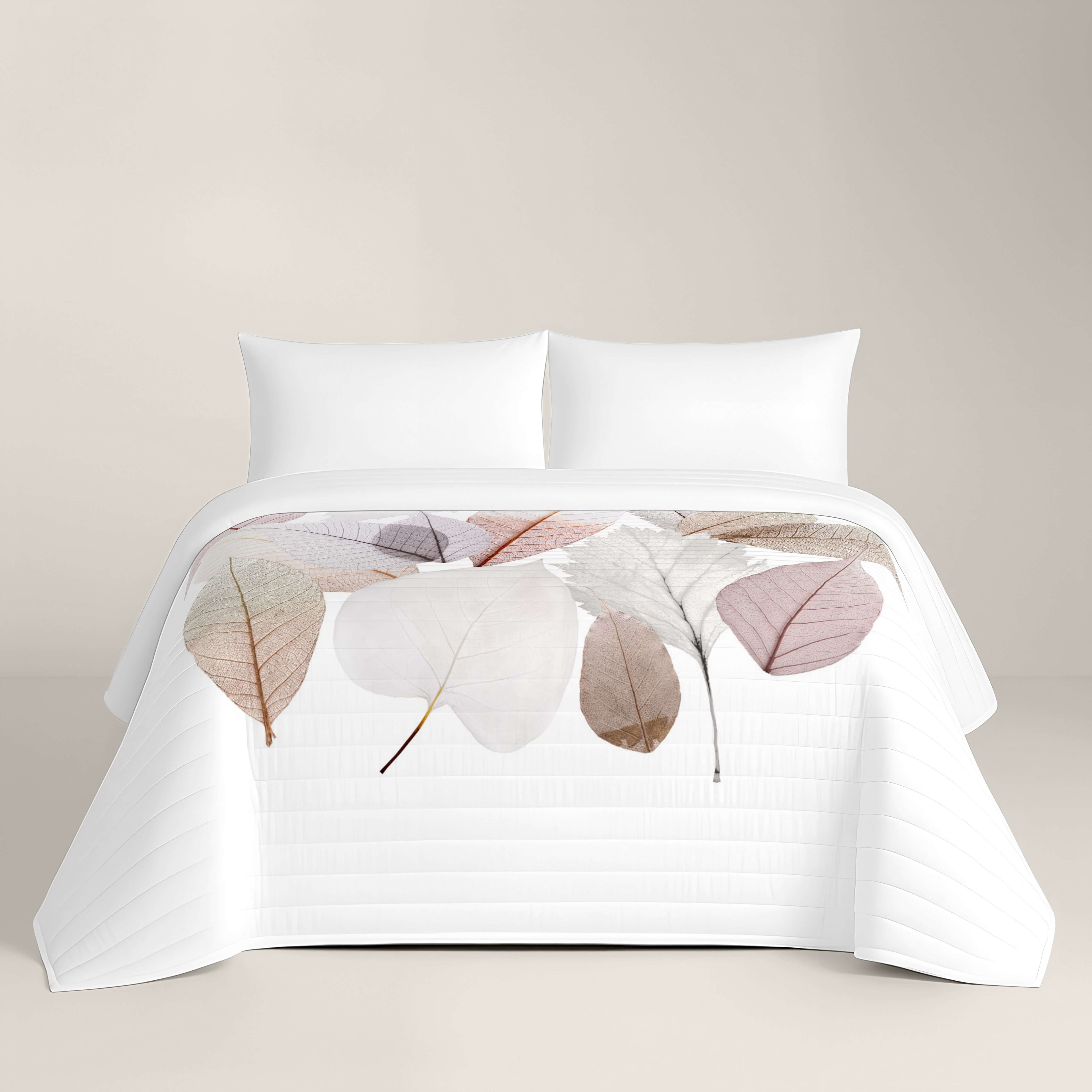 COLCHA BOUTI ESTAMPADA FALL 100% ALGODÓN