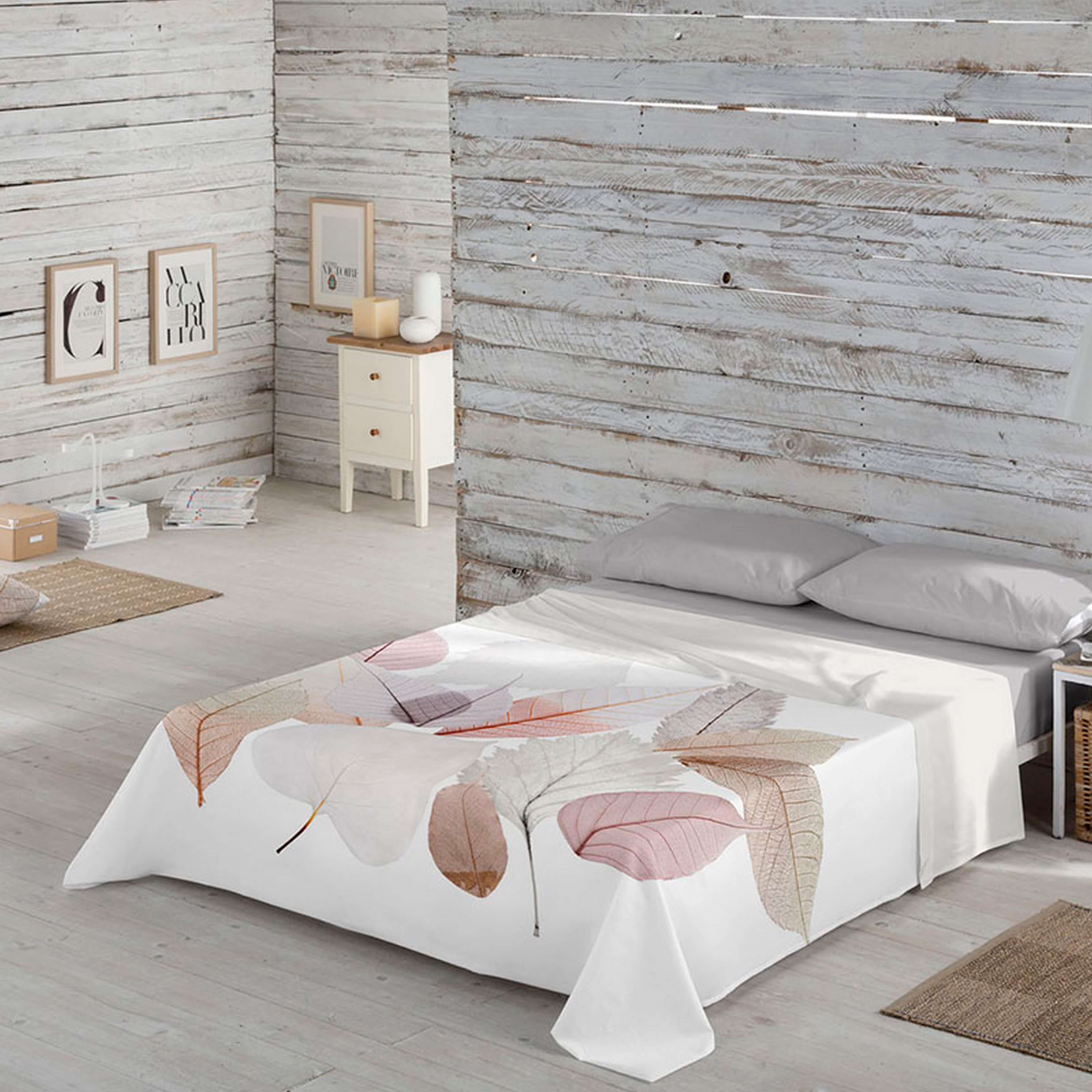 JUEGO SÁBANAS ESTAMPADAS FALL 100% ALGODÓN