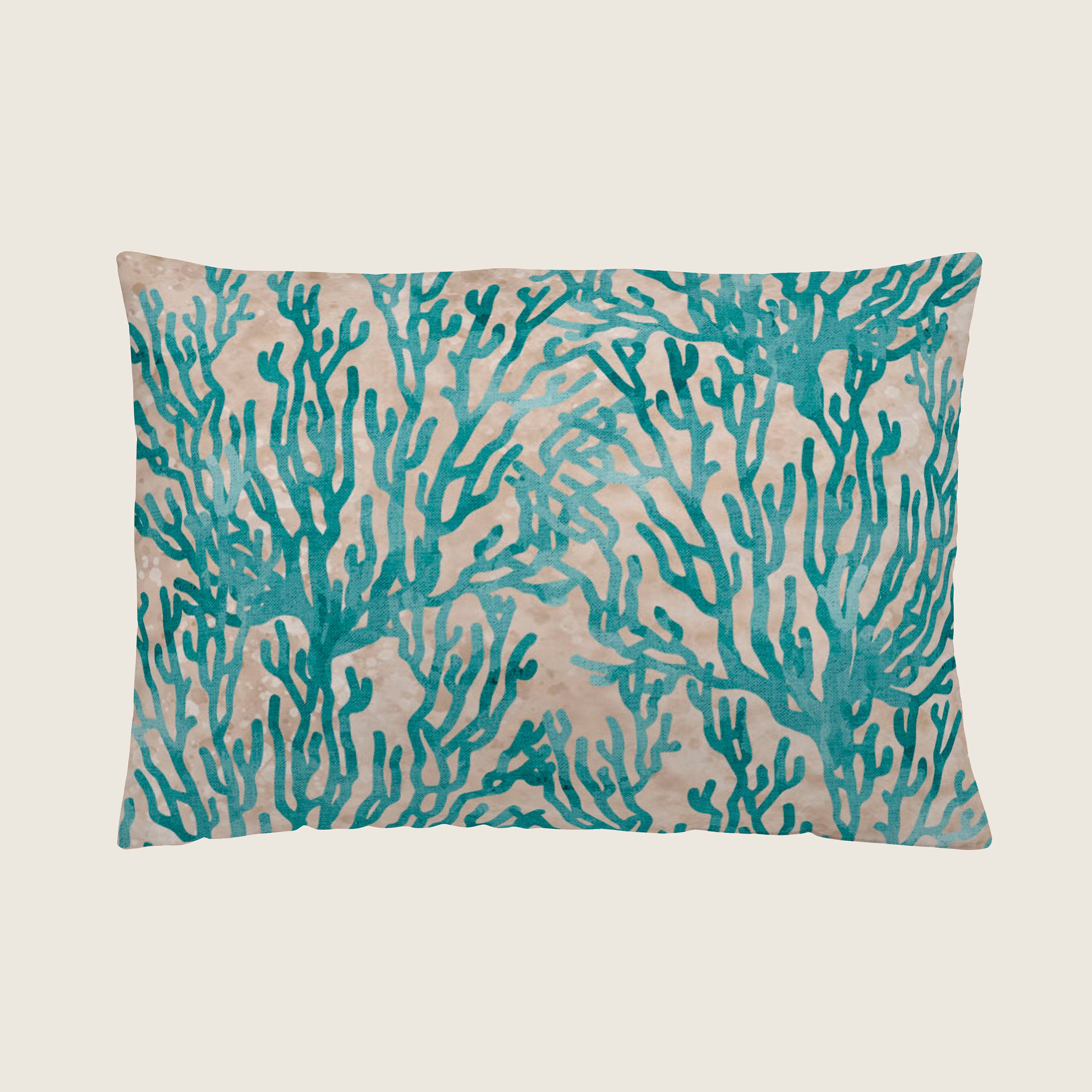 FUNDA DE COJÍN ESTAMPADO SEA SALT 100% ALGODÓN