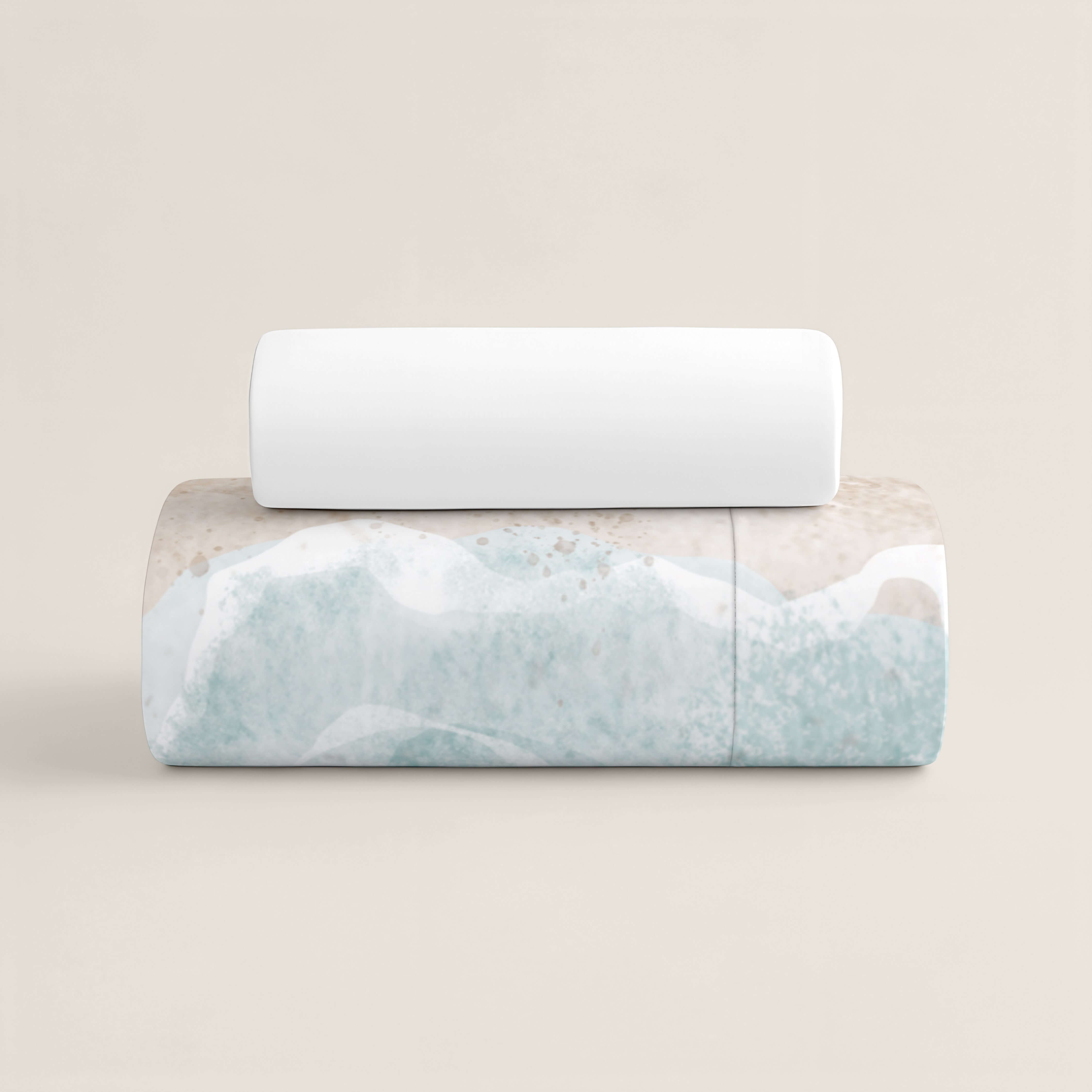 FUNDA NÓRDICA ESTAMPADA SEA SALT 100% ALGODÓN