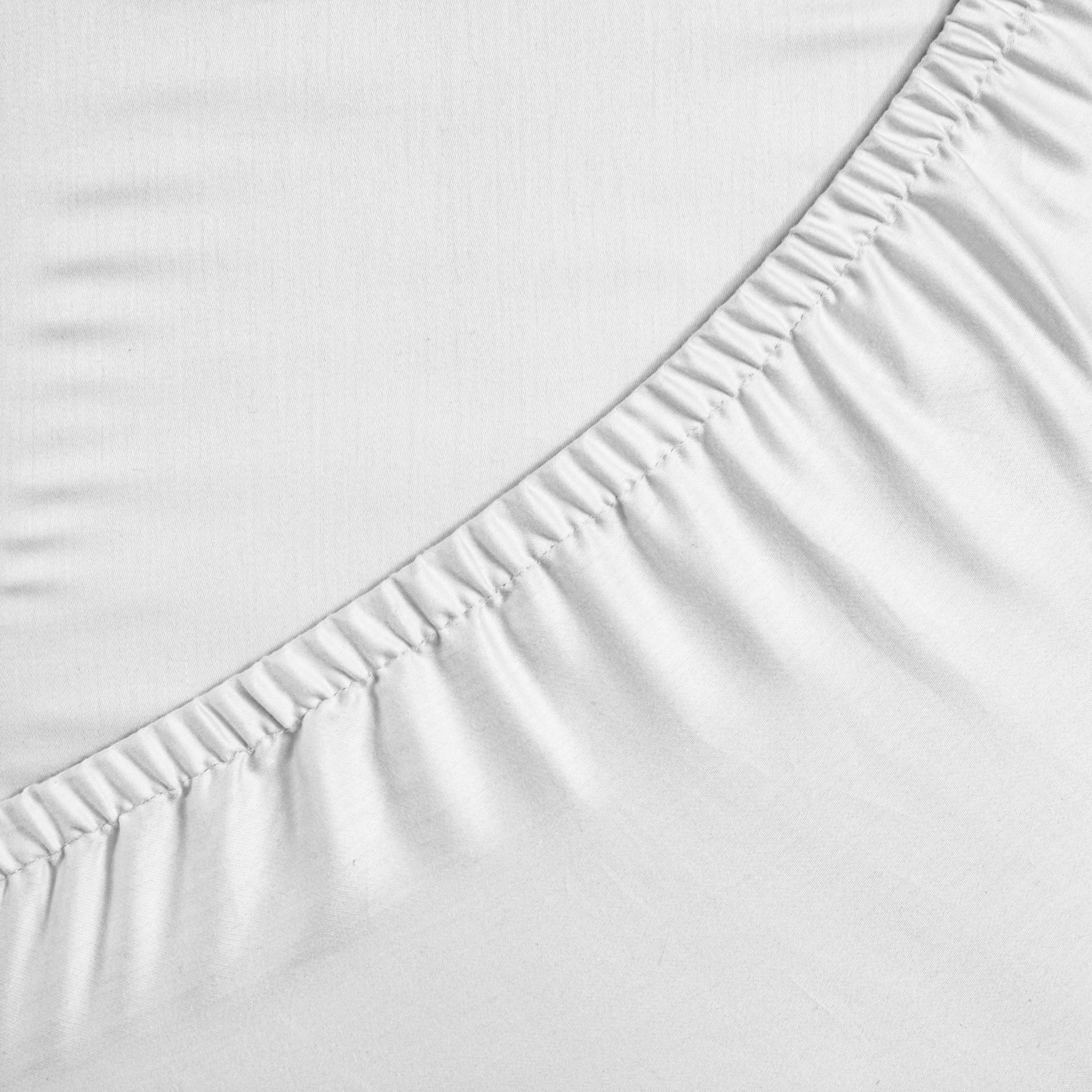 SÁBANA BAJERA AJUSTABLE 100% ALGODÓN BLANCO