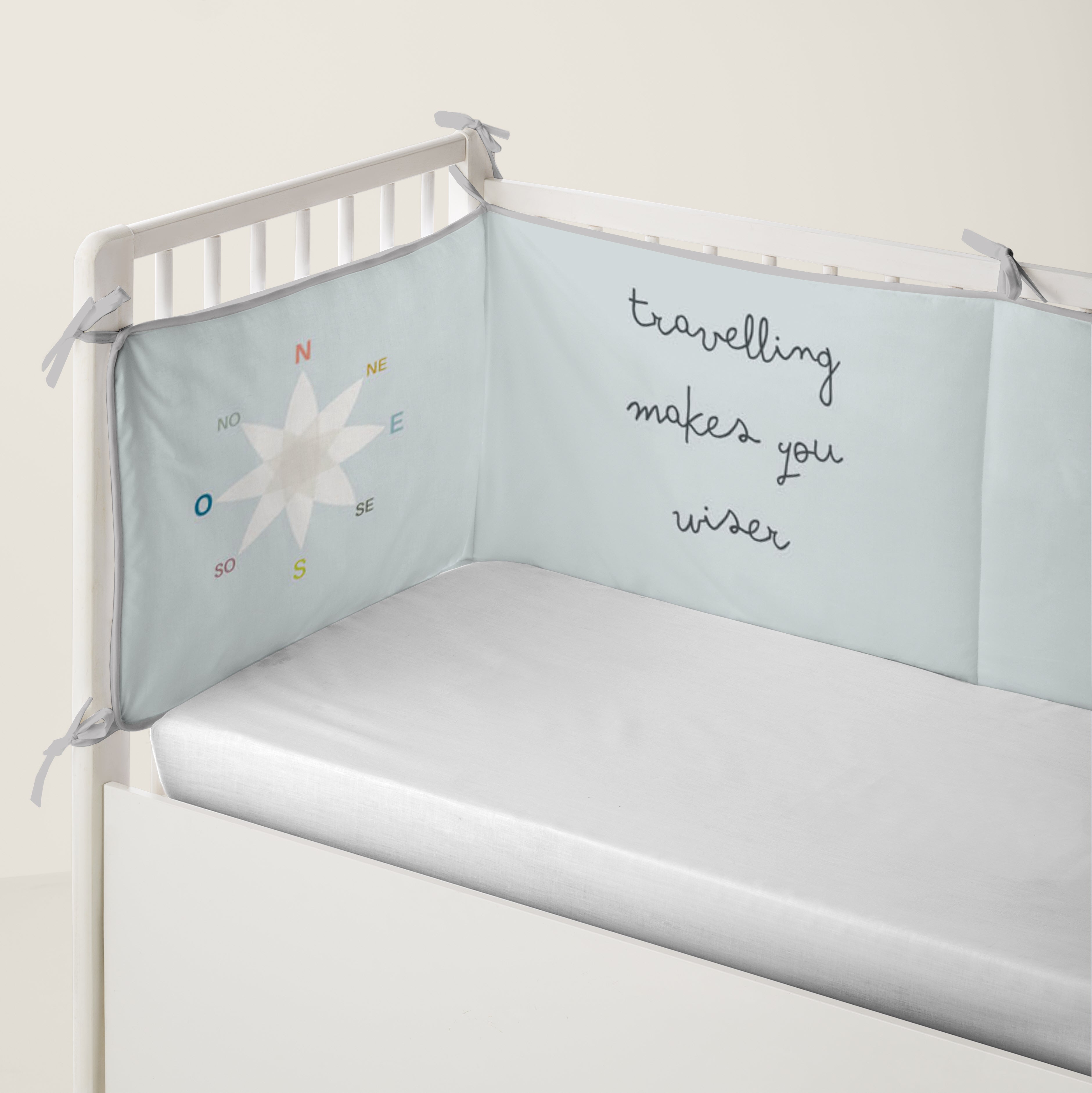 PROTECTOR CHICHONERA DE CUNA BEBÉ MAPAMUNDI