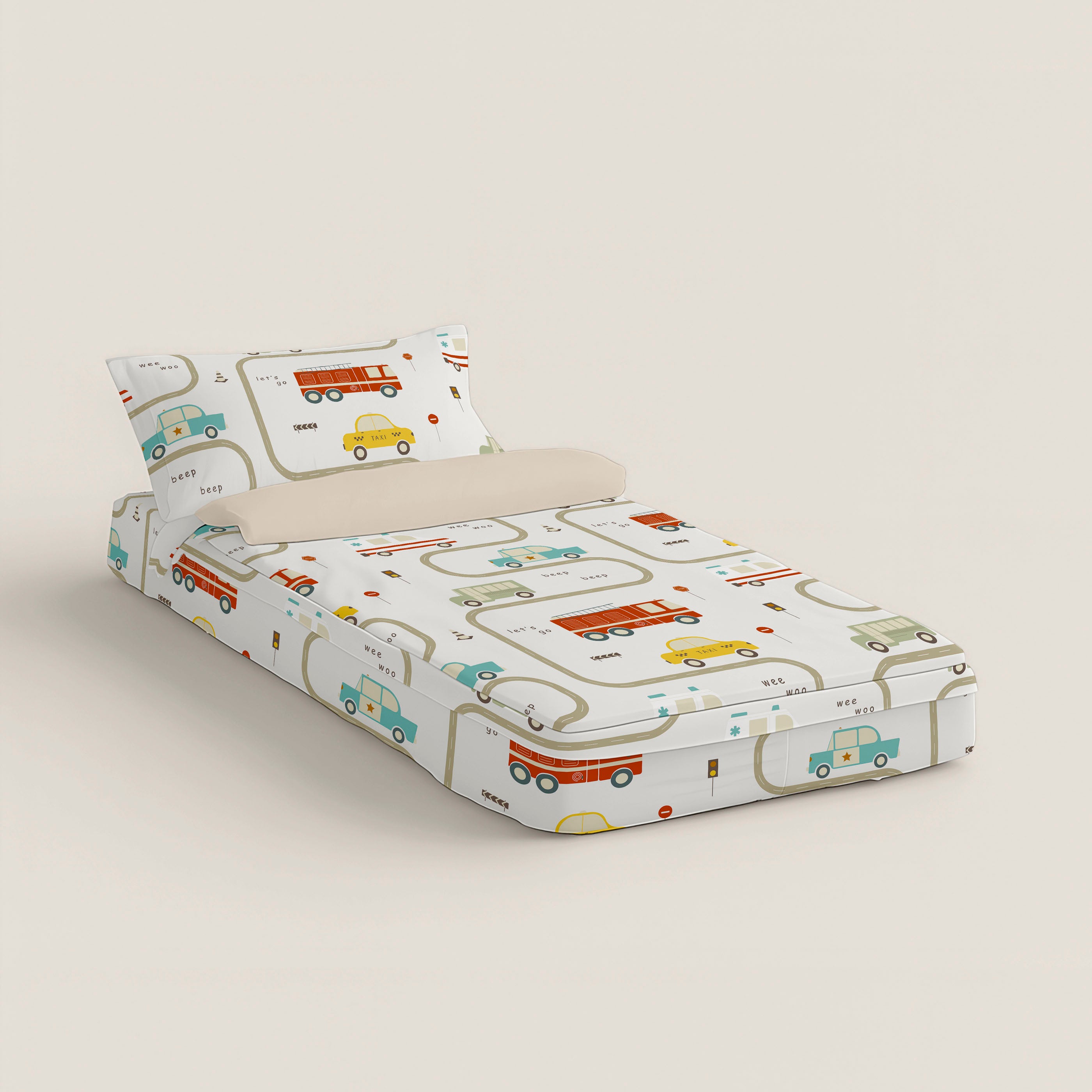 SACO NÓRDICO INFANTIL GREEN 100% ALGODÓN