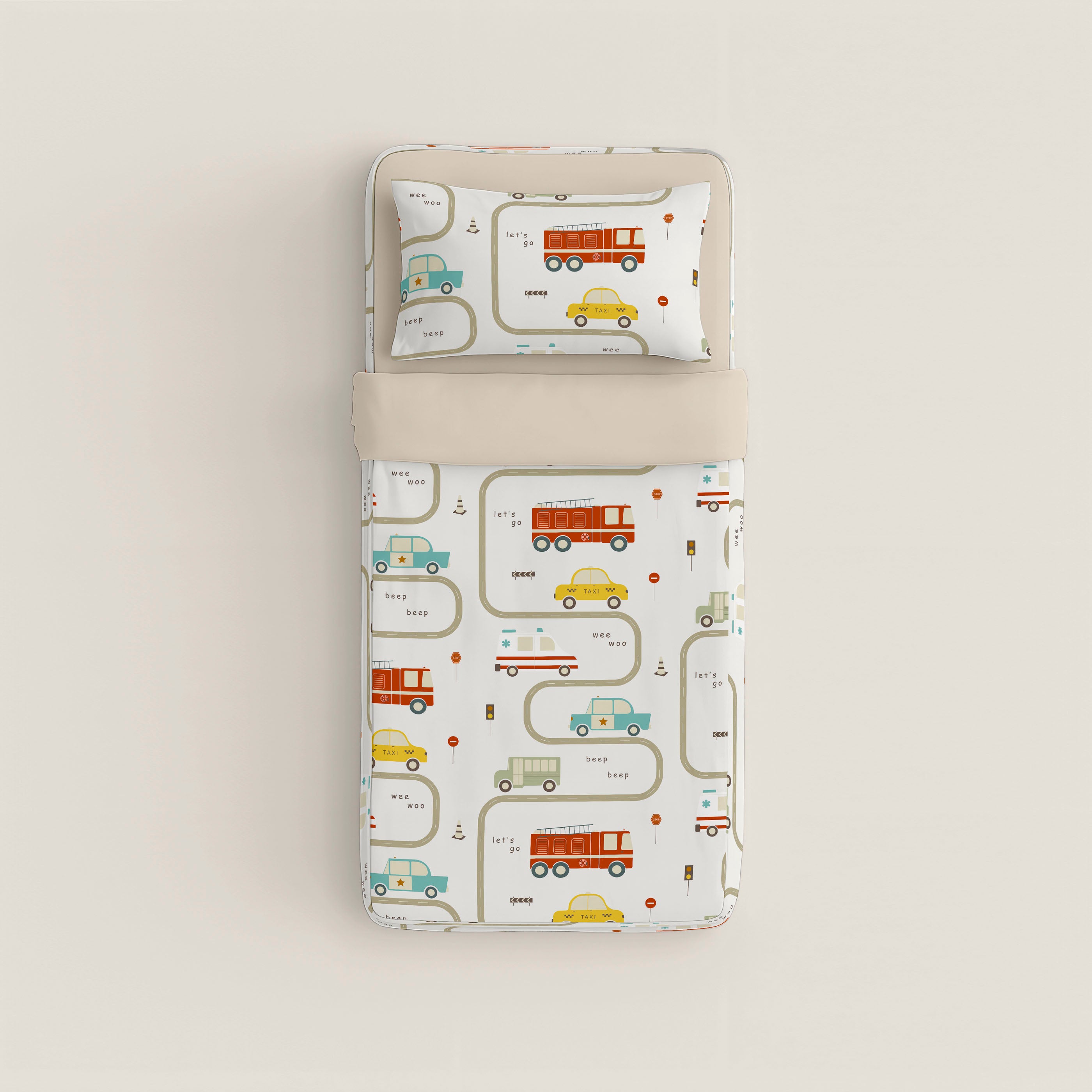 SACO NÓRDICO INFANTIL GREEN 100% ALGODÓN