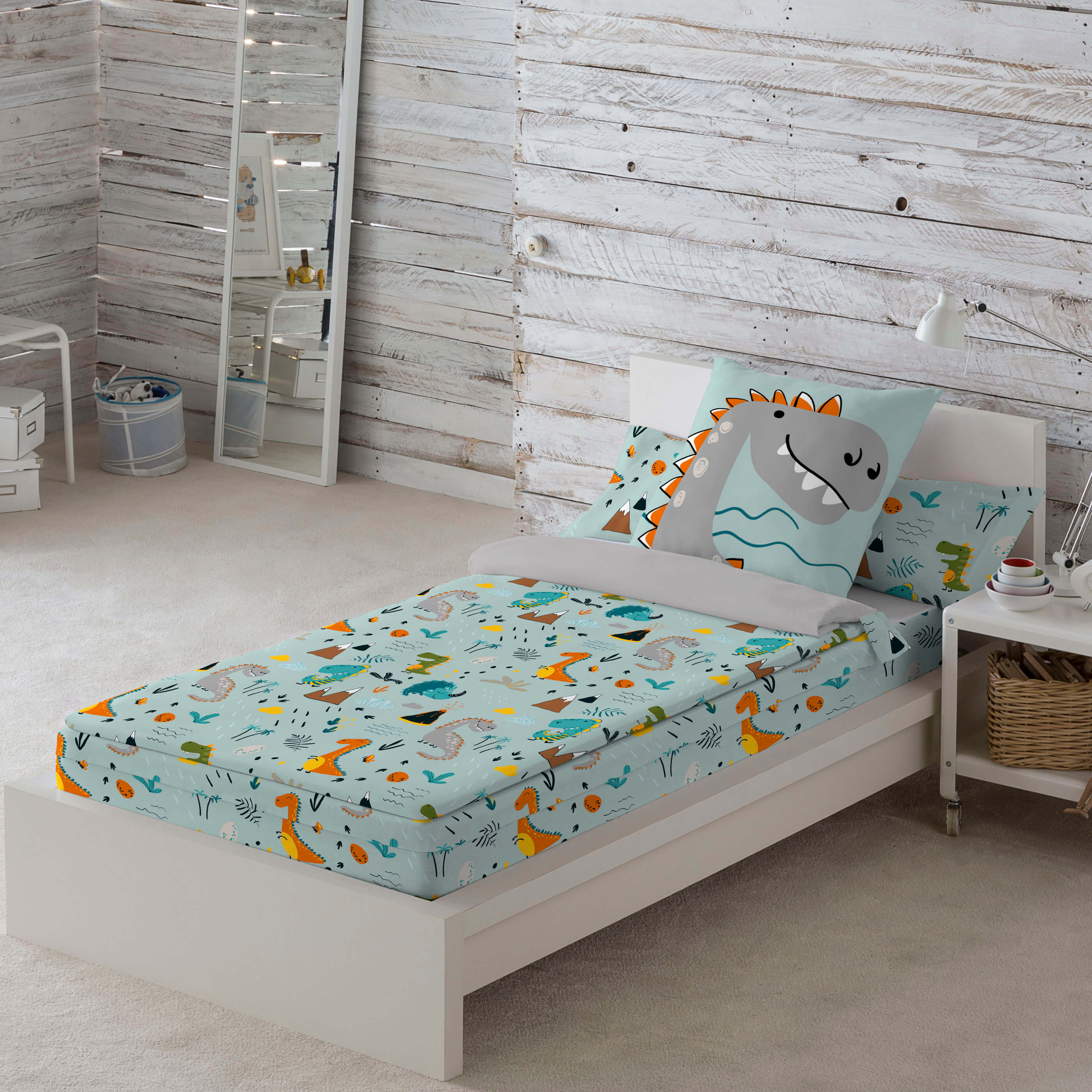 SACO NÓRDICO INFANTIL SAURUS 100% ALGODÓN